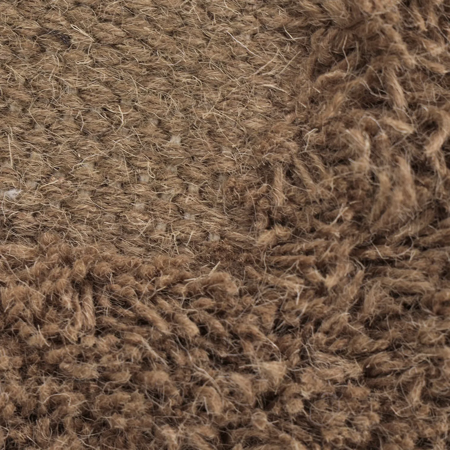Tapis de laine - Beja (marron foncé)