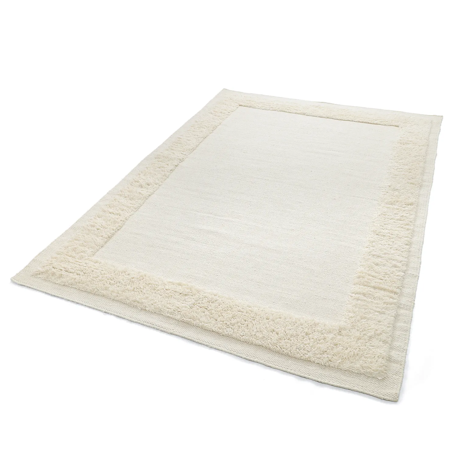 Tapis de laine - Beja (blanc)