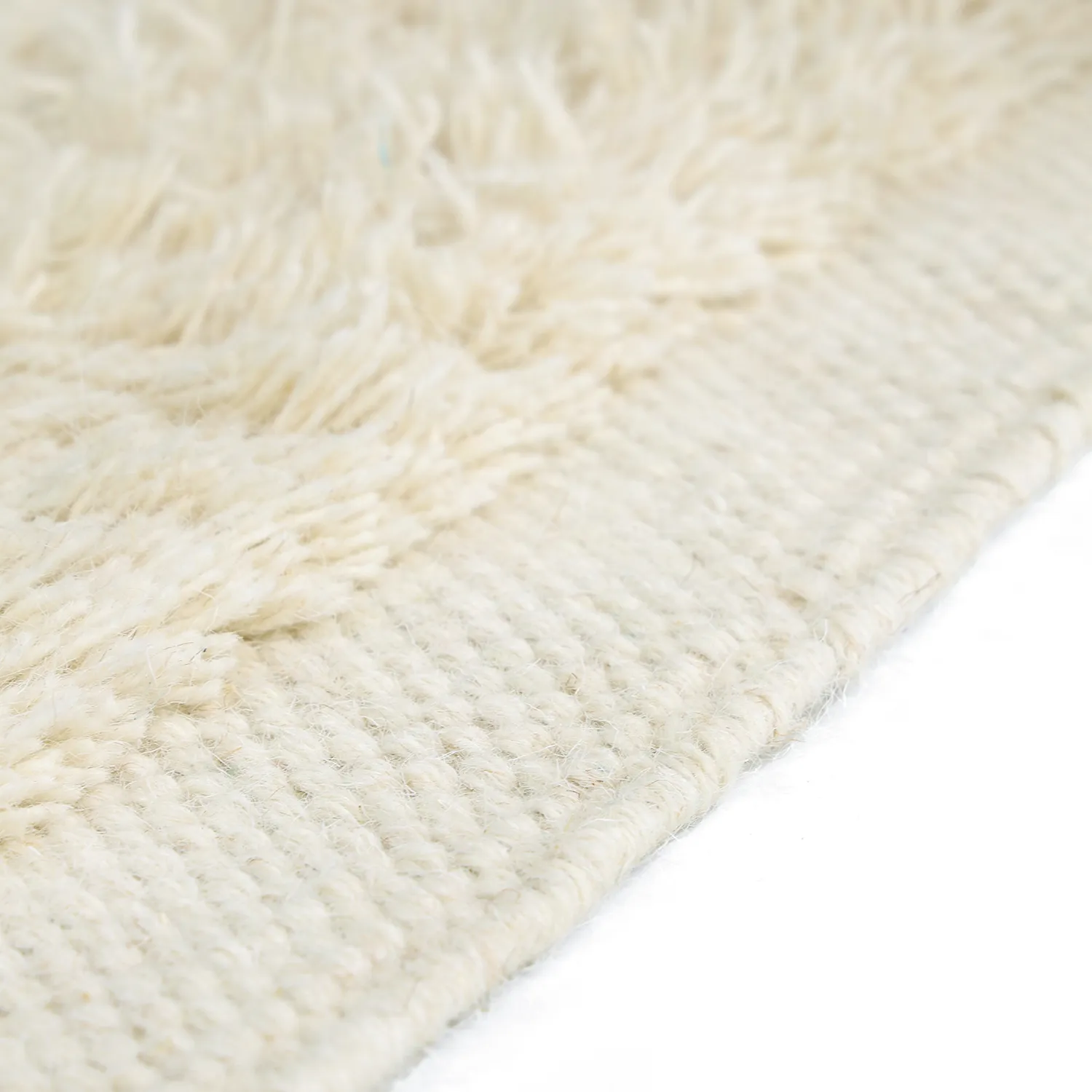 Tapis de laine - Beja (blanc)