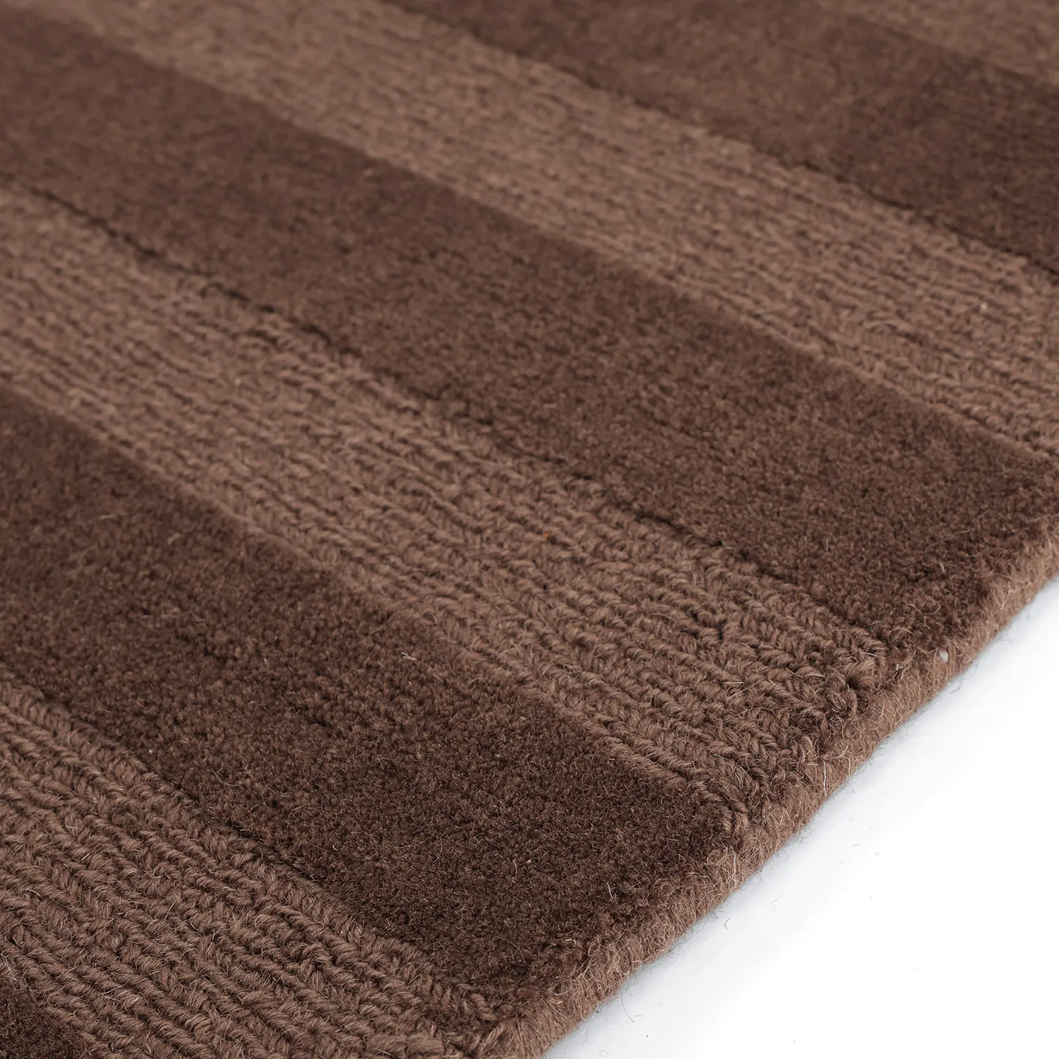 Tapis de laine - Brenta Handloom Wool Premium (marron)
