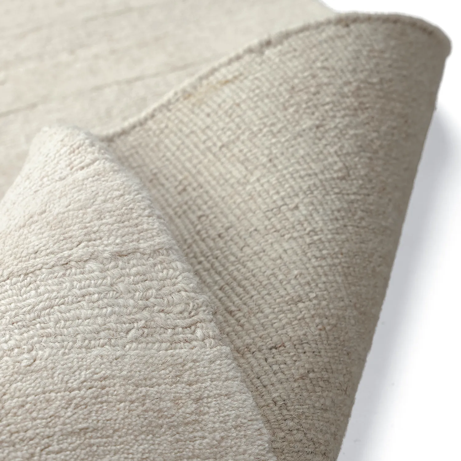 Tapis de laine - Brenta Handloom Wool Premium (crème)