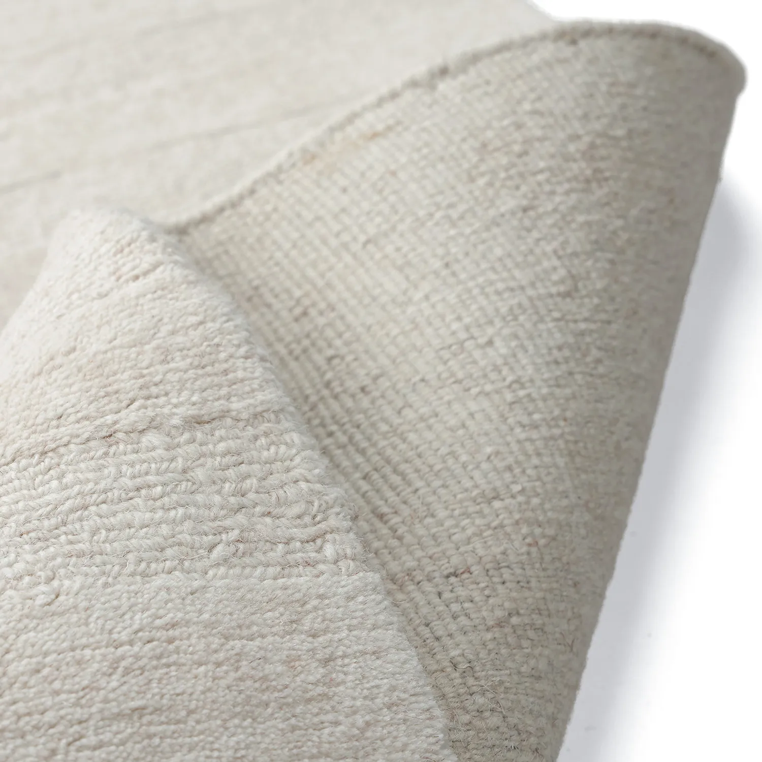 Tapis de laine - Brenta Handloom Wool Premium (crème)