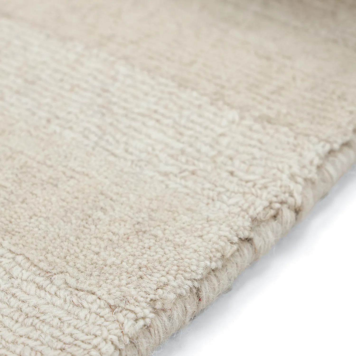 Tapis de laine - Brenta Handloom Wool Premium (crème)