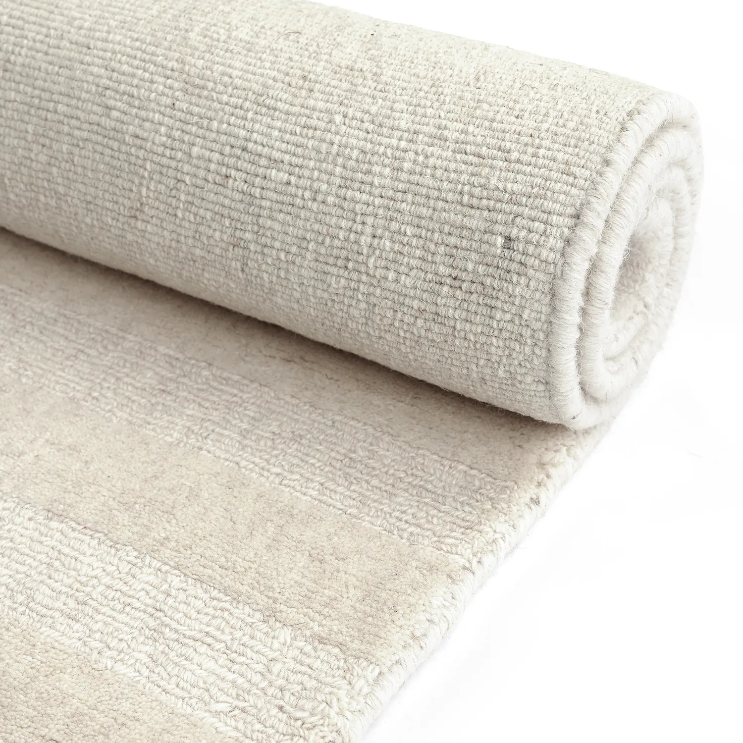Tapis de laine - Brenta Handloom Wool Premium (crème)