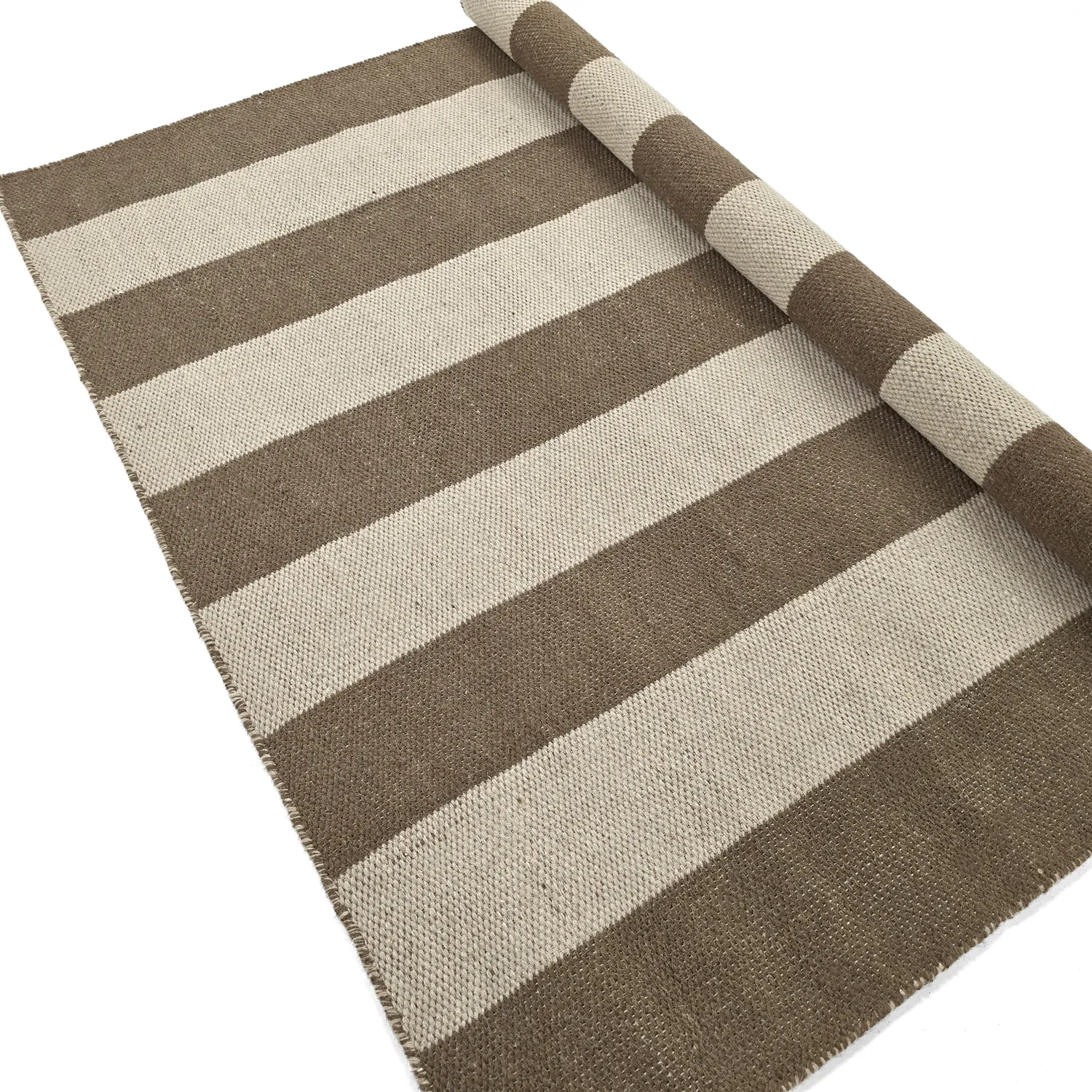 Tapis en laine - Garine (marron/beige)