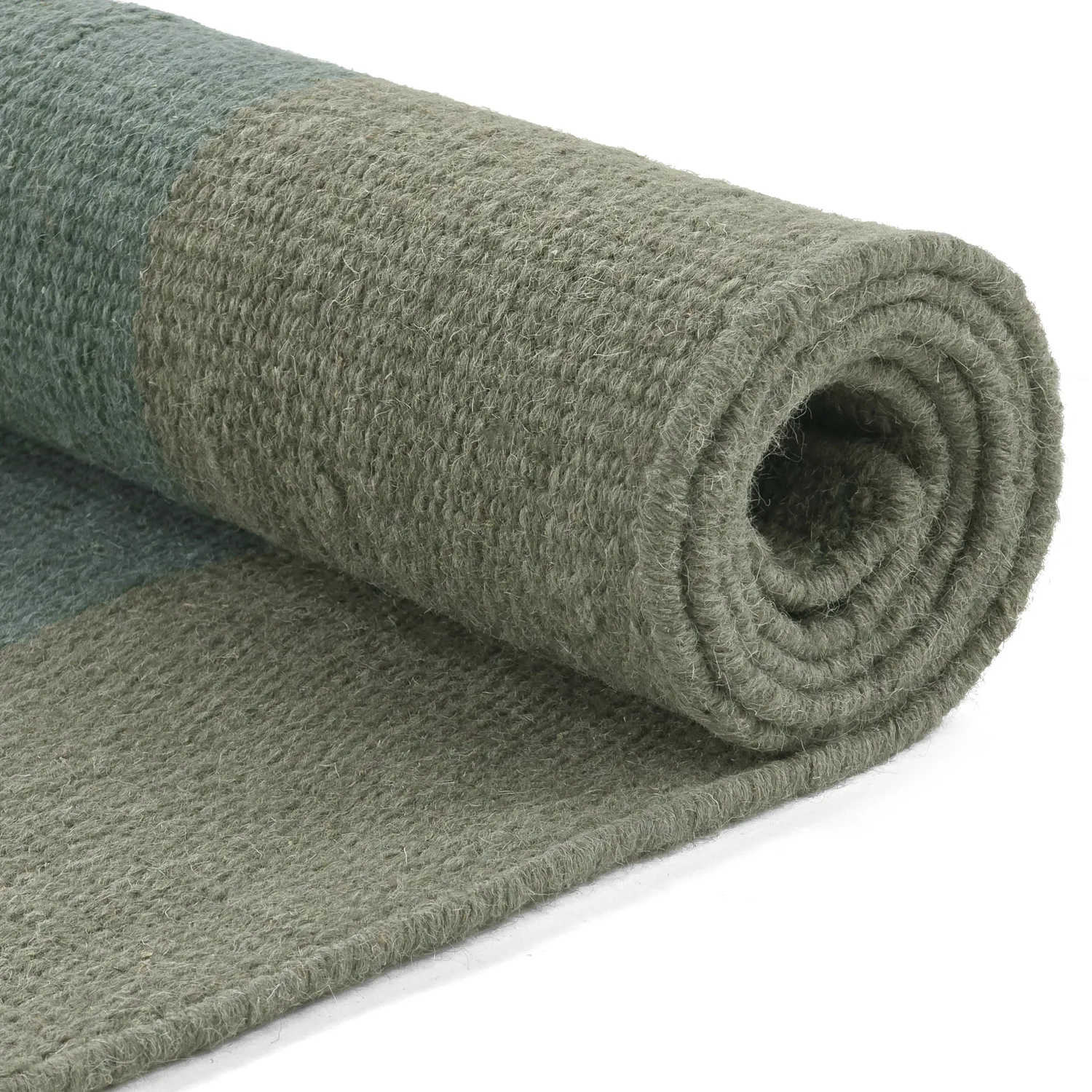 Tapis en laine - Garine (vert)