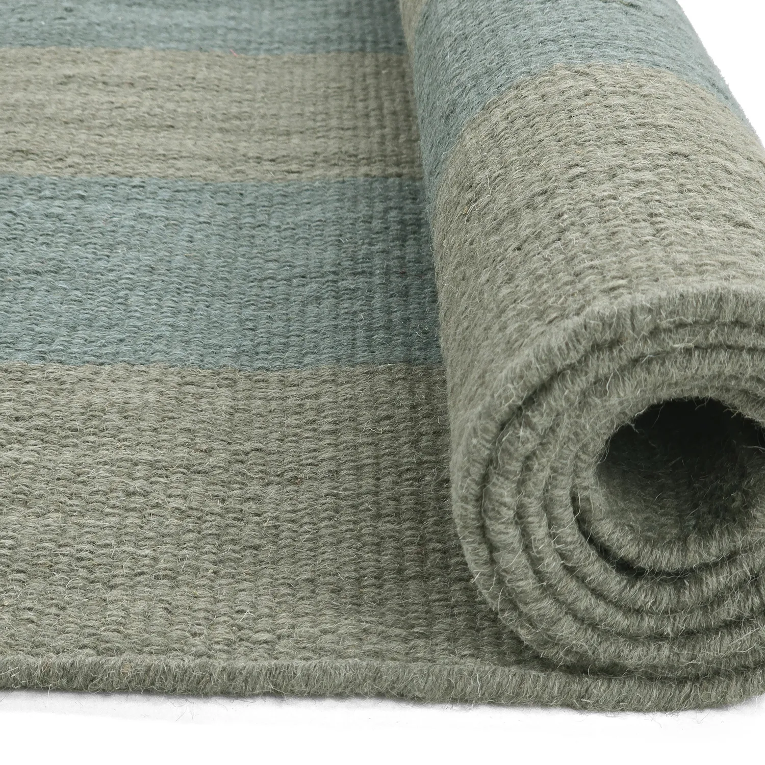 Tapis en laine - Garine (vert)