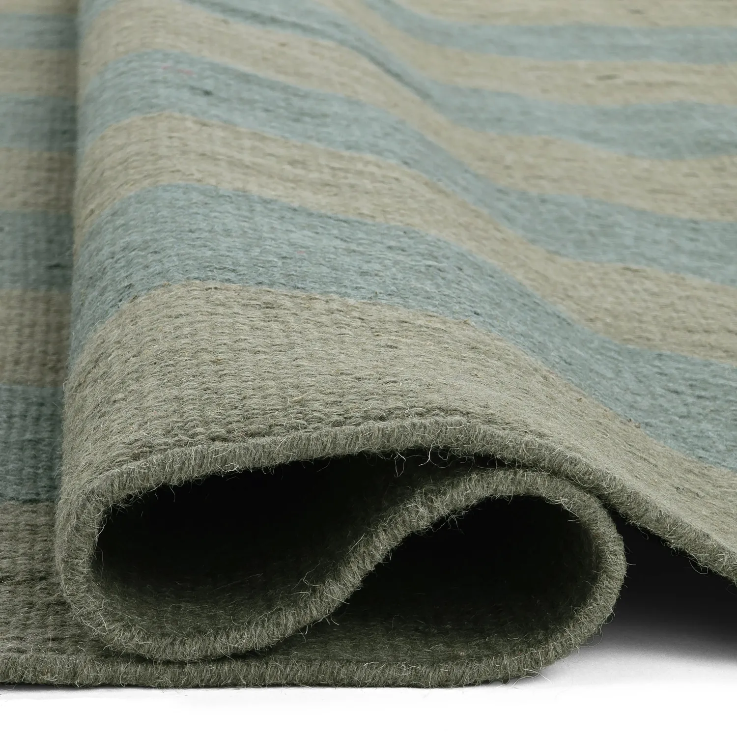 Tapis en laine - Garine (vert)