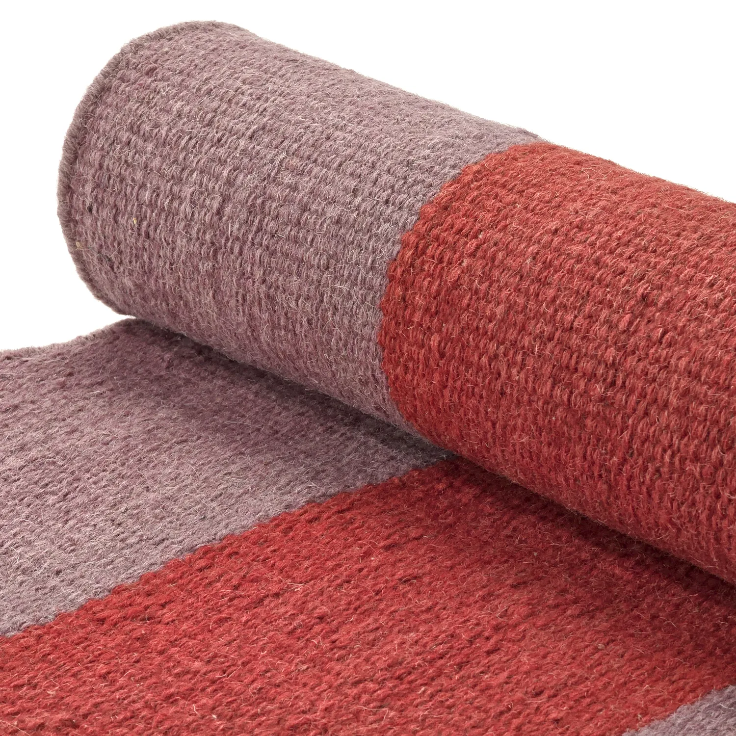 Tapis en laine - Garine (rose/rouge)