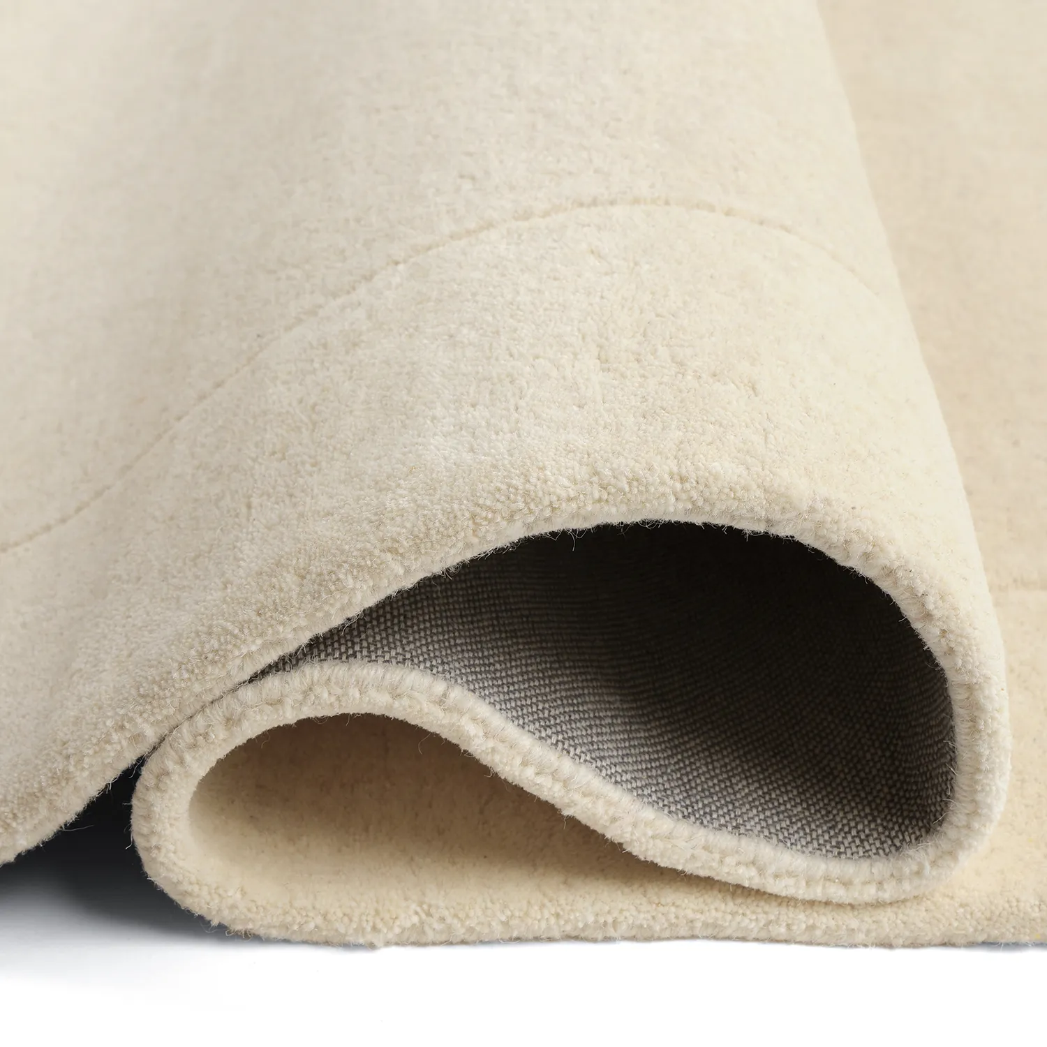 Tapis de laine - Gaya Hand Tufted Wool Premium (crème/blanc)
