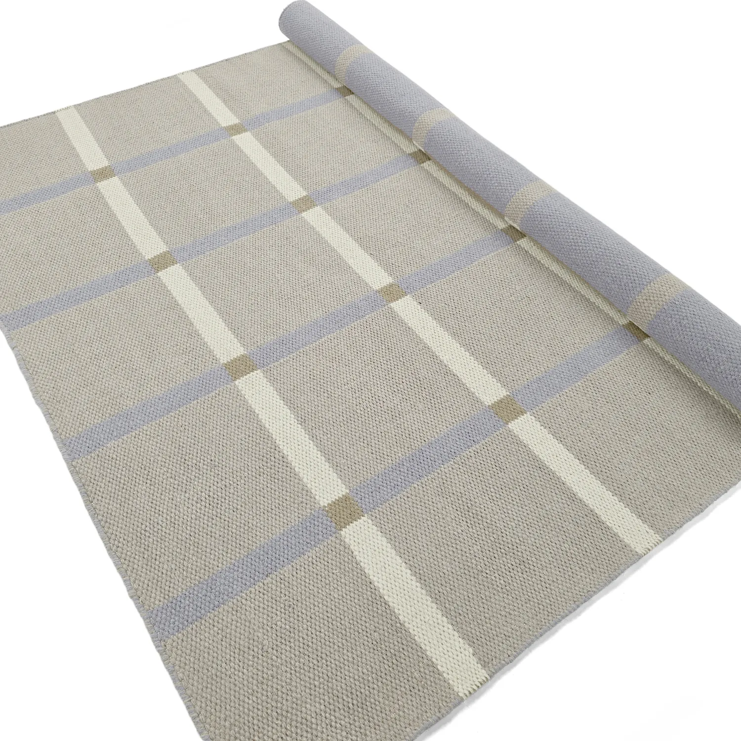 Tapis en laine - Gingham (n° 5)