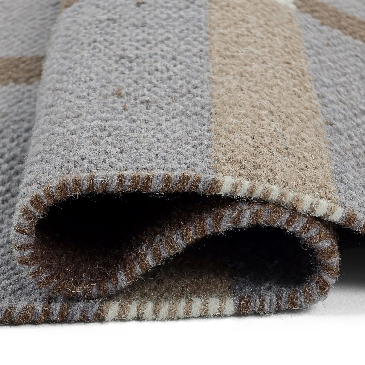 Tapis en laine - Gingham (n° 7)