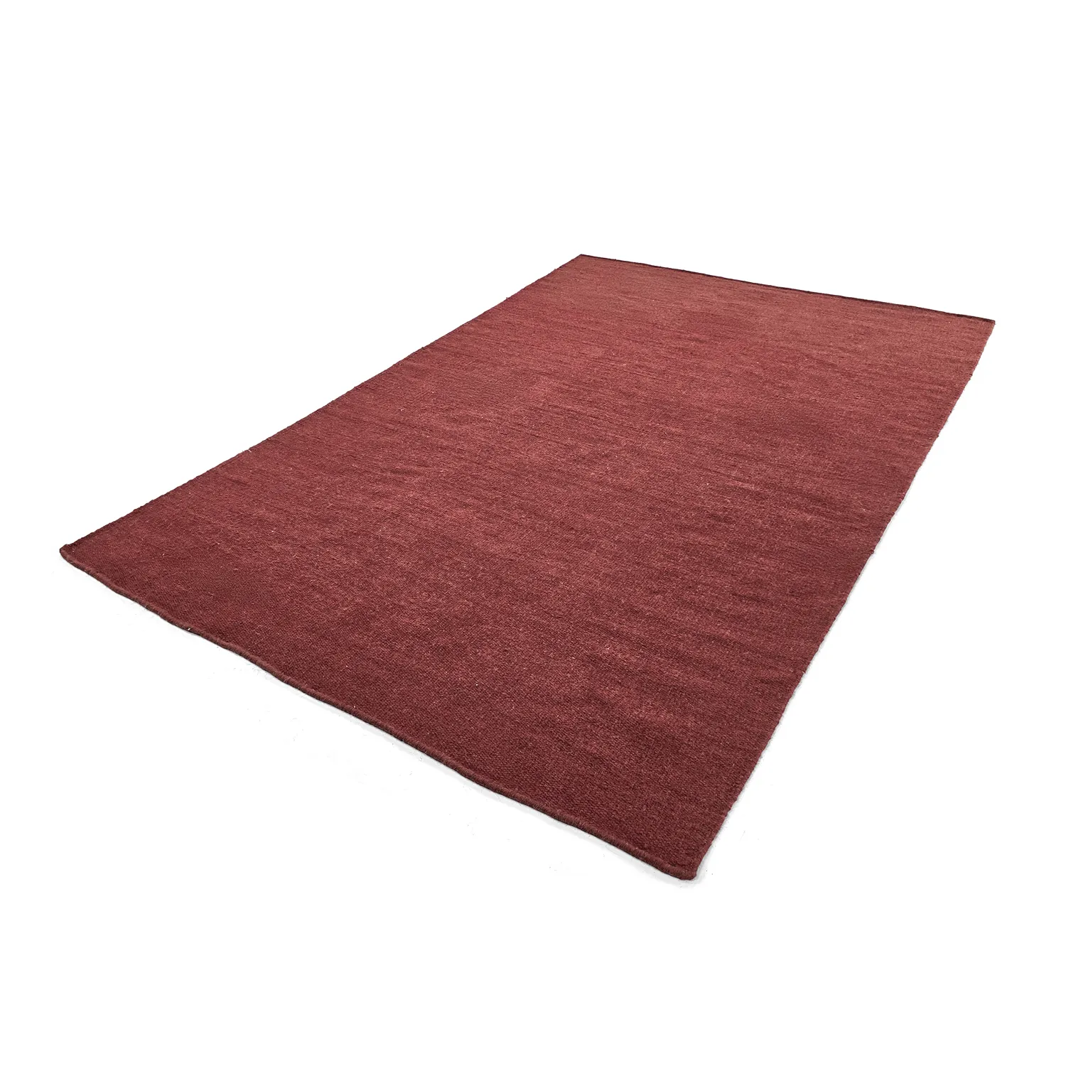 Tapis en laine - Hamilton (rouge foncé)