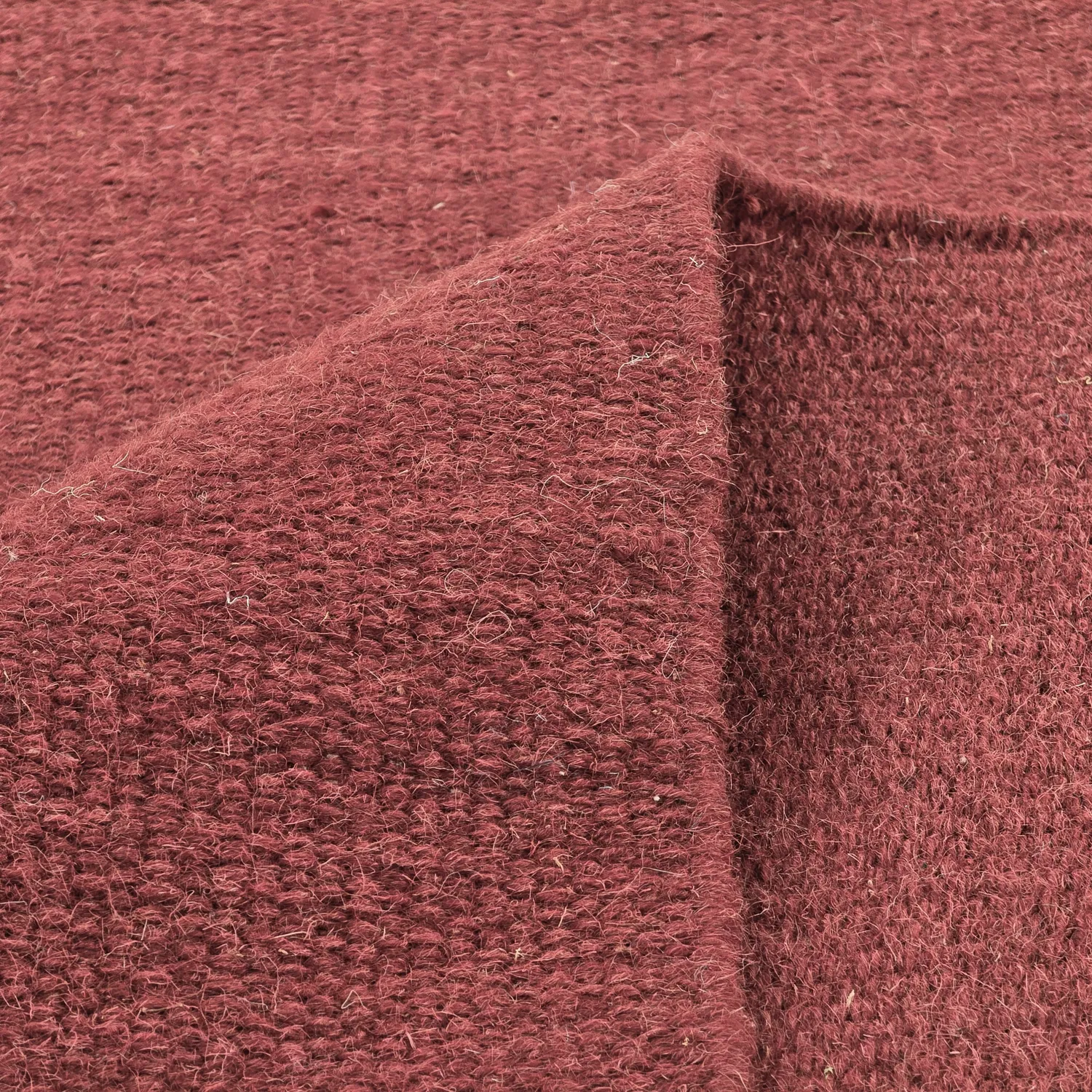 Tapis en laine - Hamilton (rouge foncé)