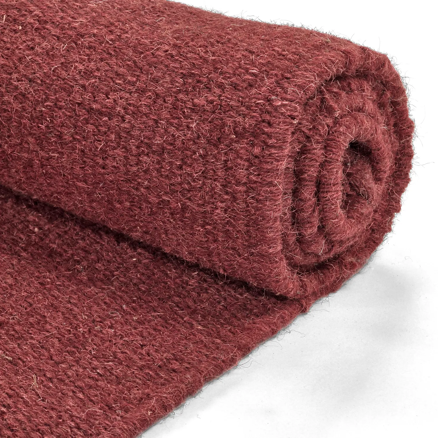 Tapis en laine - Hamilton (rouge foncé)
