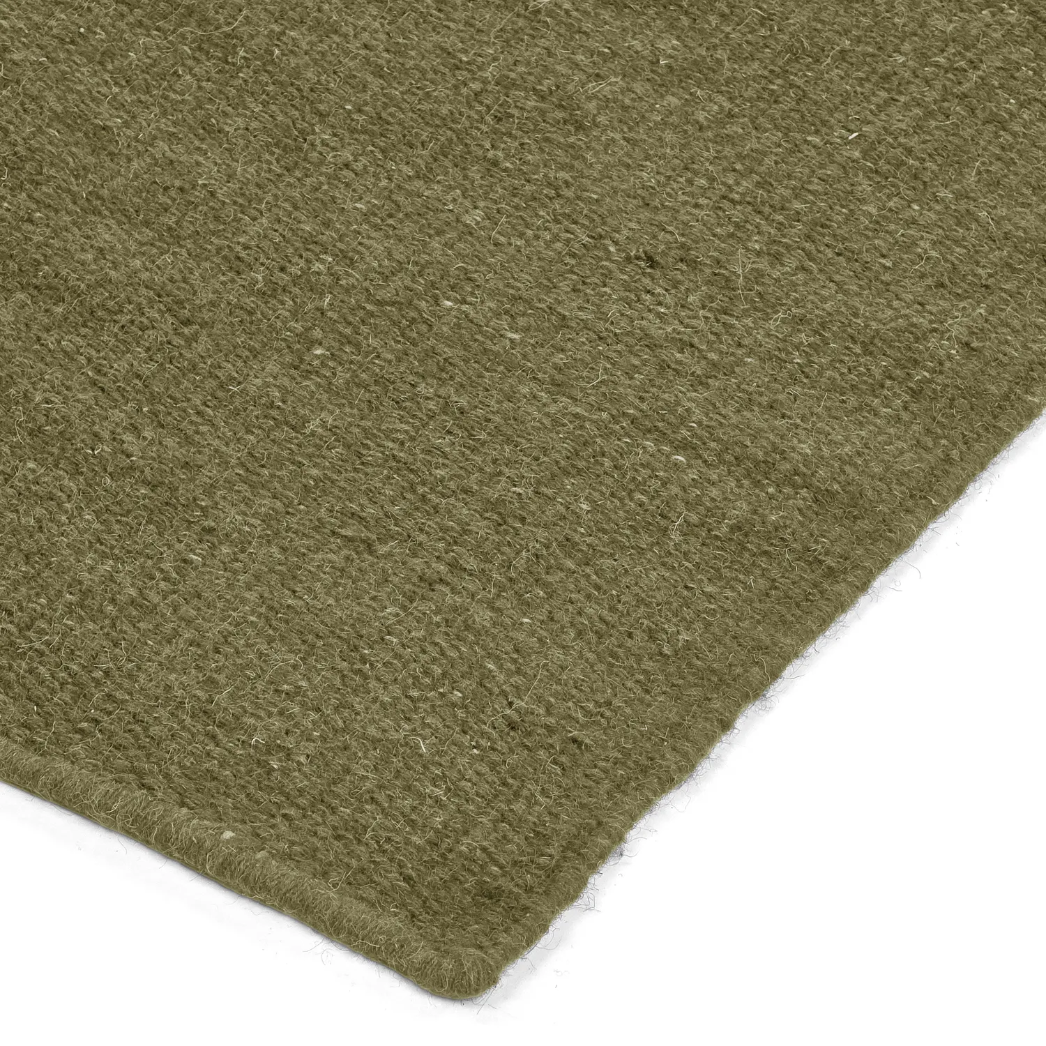 Tapis en laine - Hamilton (vert mousse)