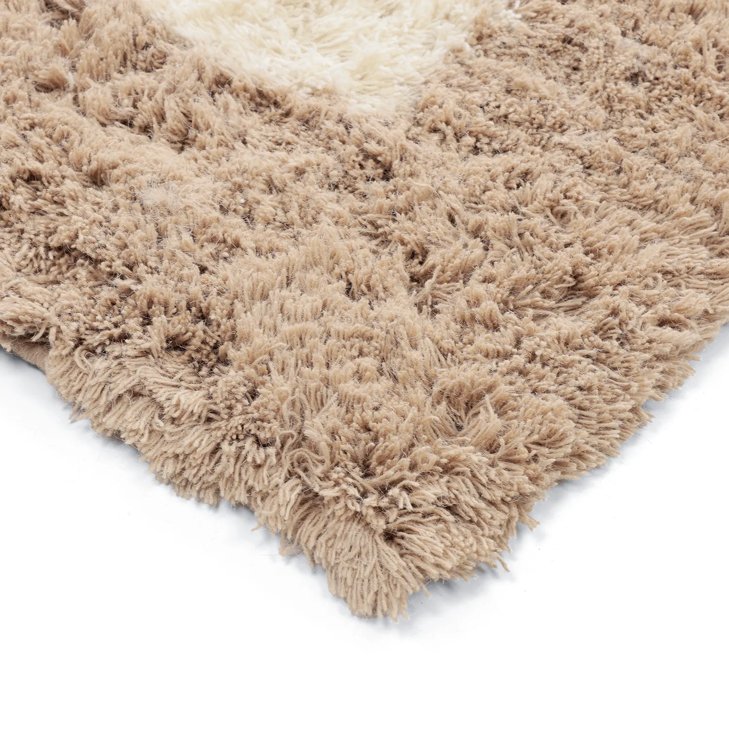 Tapis de laine - Khenifra Handknot Wool Premium (crème/beige)