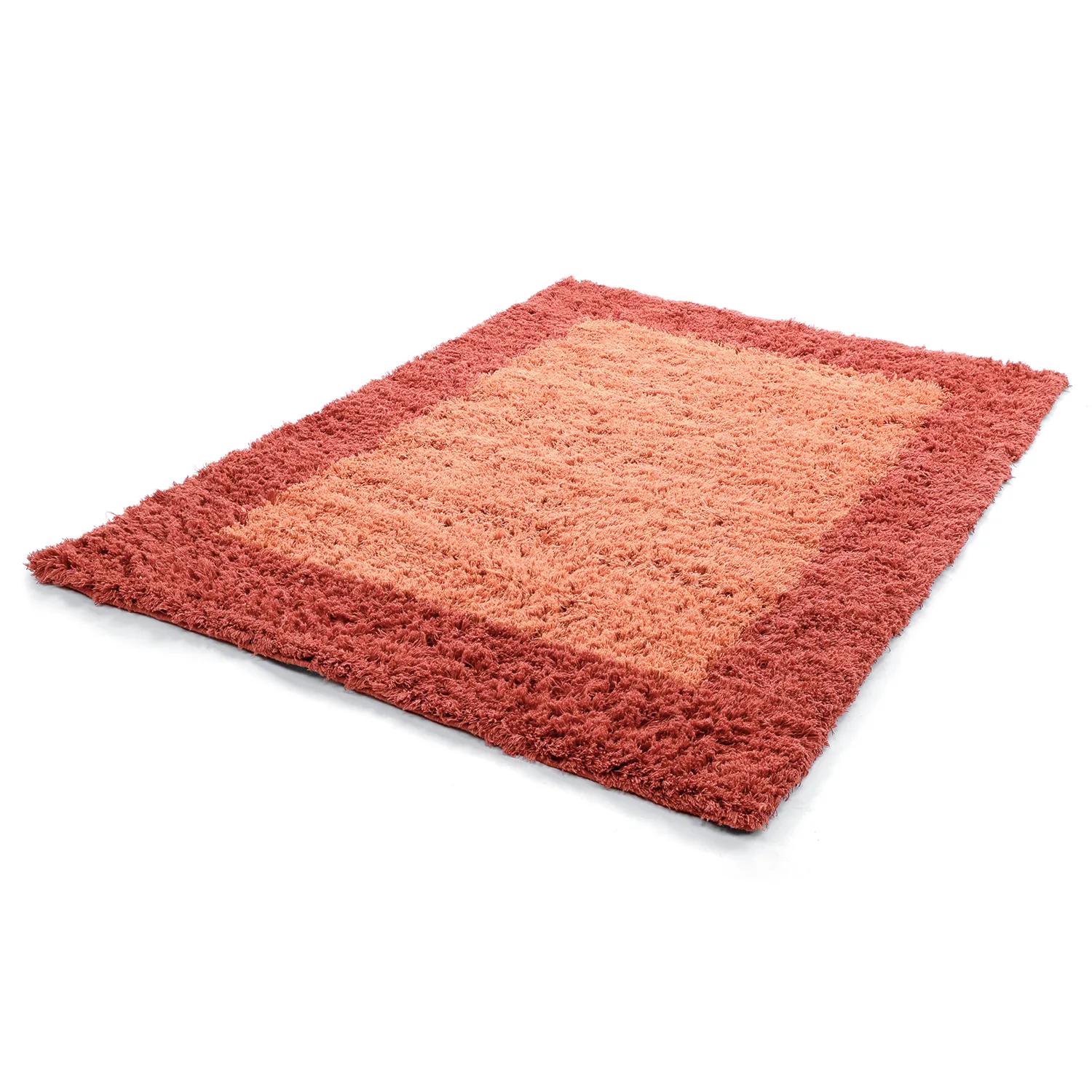 Tapis de laine - Khenifra Handknot Wool Premium (orange/rouge)