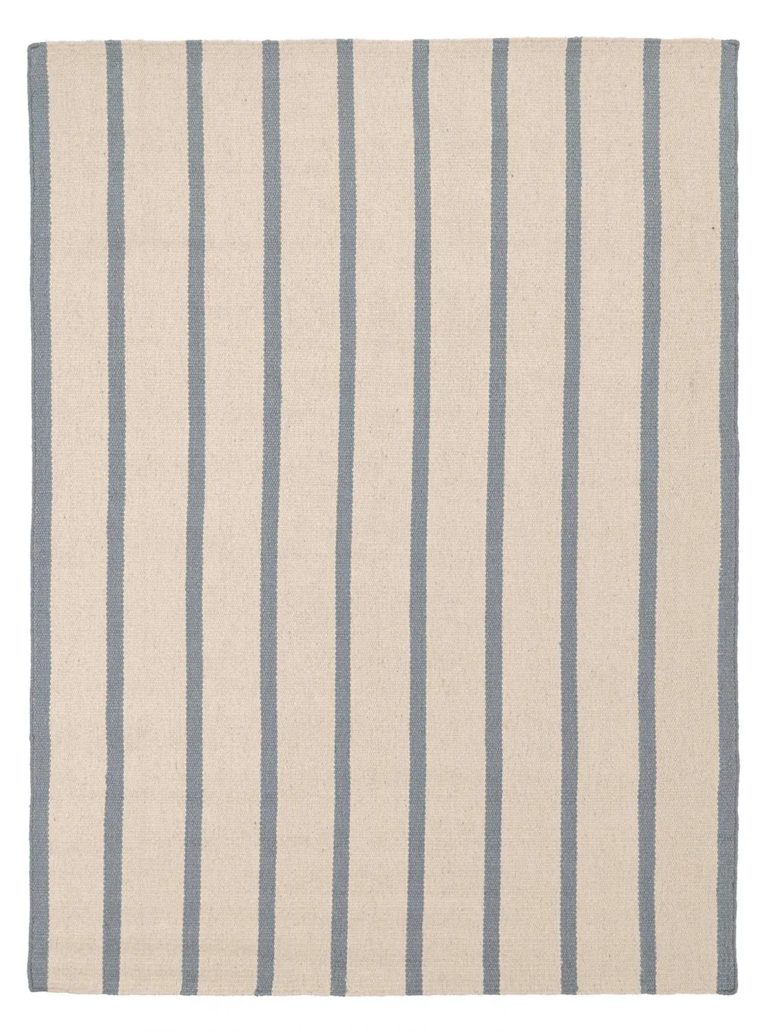 Tapis de laine - Luton (denim délavé/blanc)