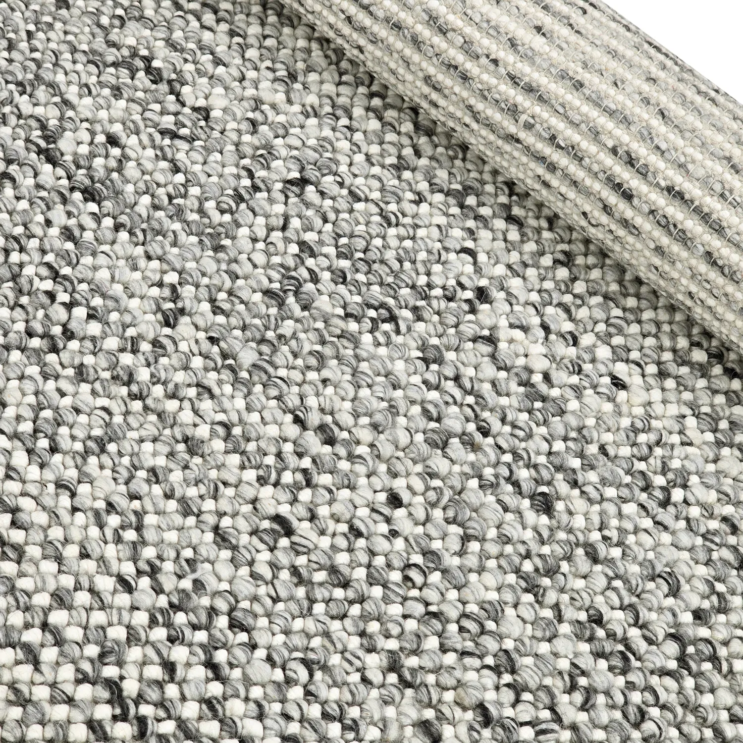 Tapis en laine - Mesra (gris/blanc)
