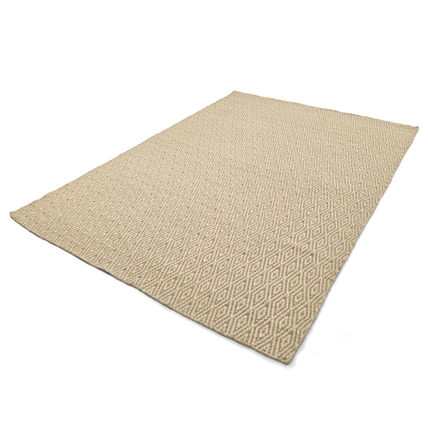 Tapis en laine - Monastir (beige/blanc)