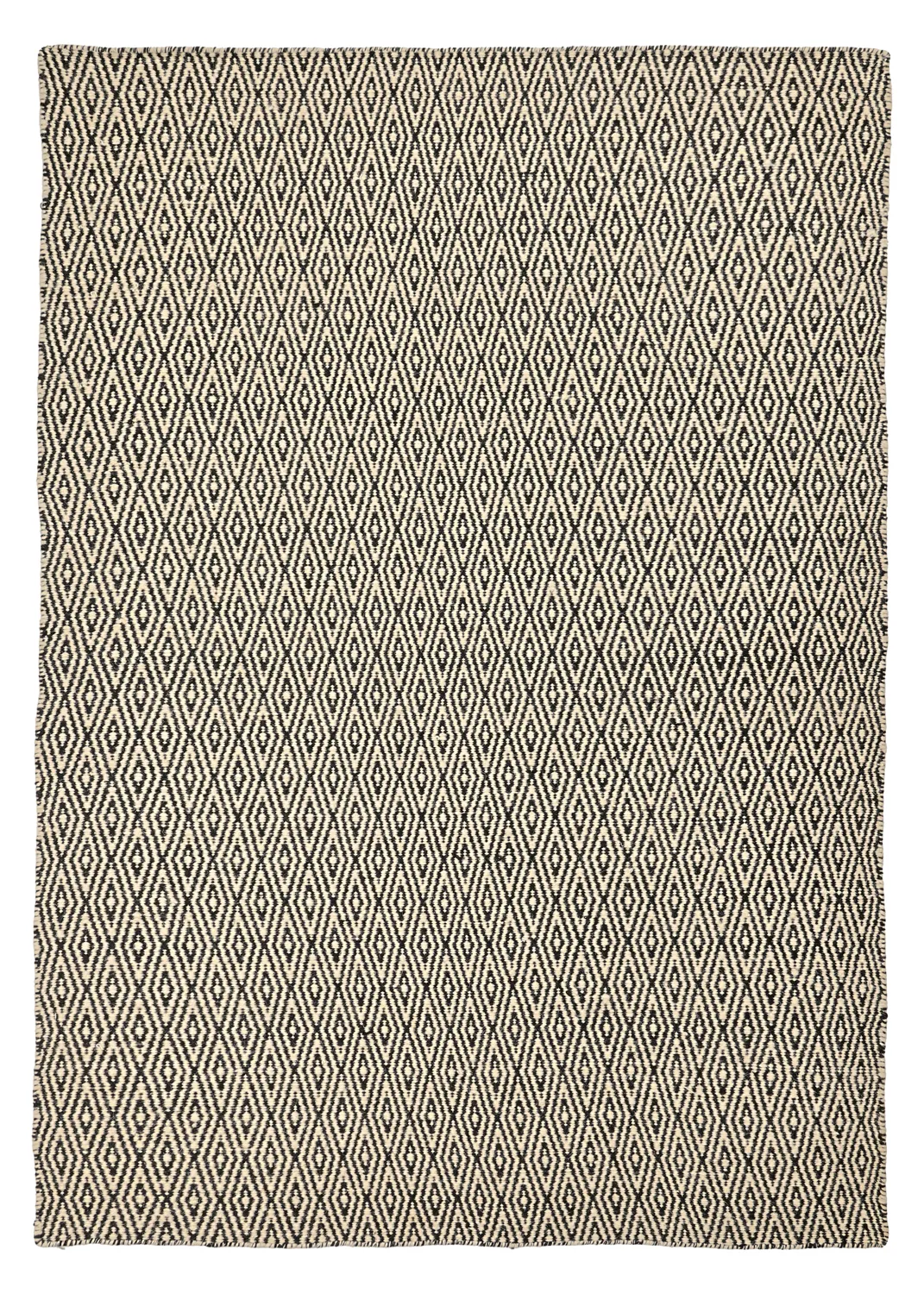 Tapis en laine - Monastir (noir/blanc)