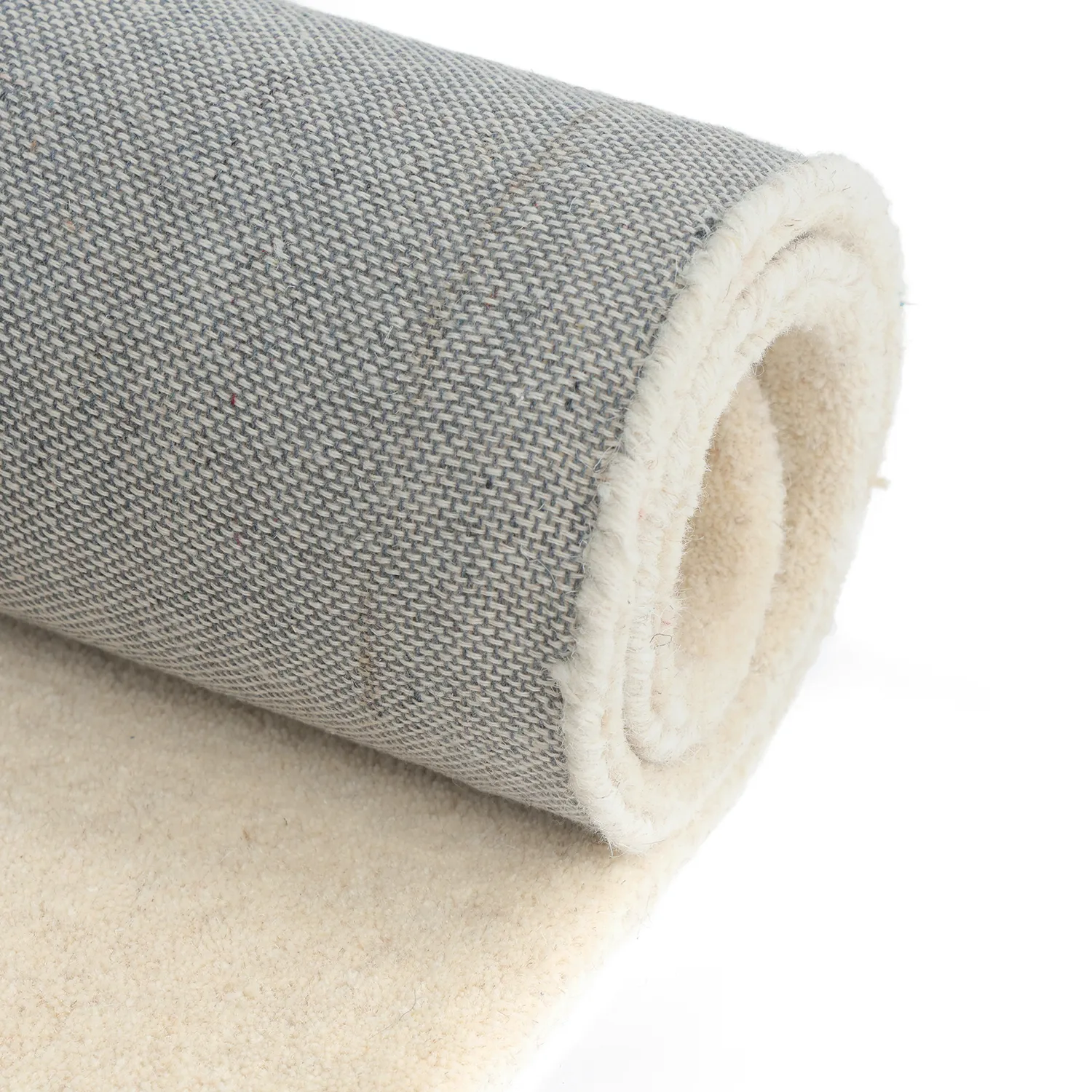 Tapis de laine - Puri Hand Tufted Wool Premium (vert/crème)