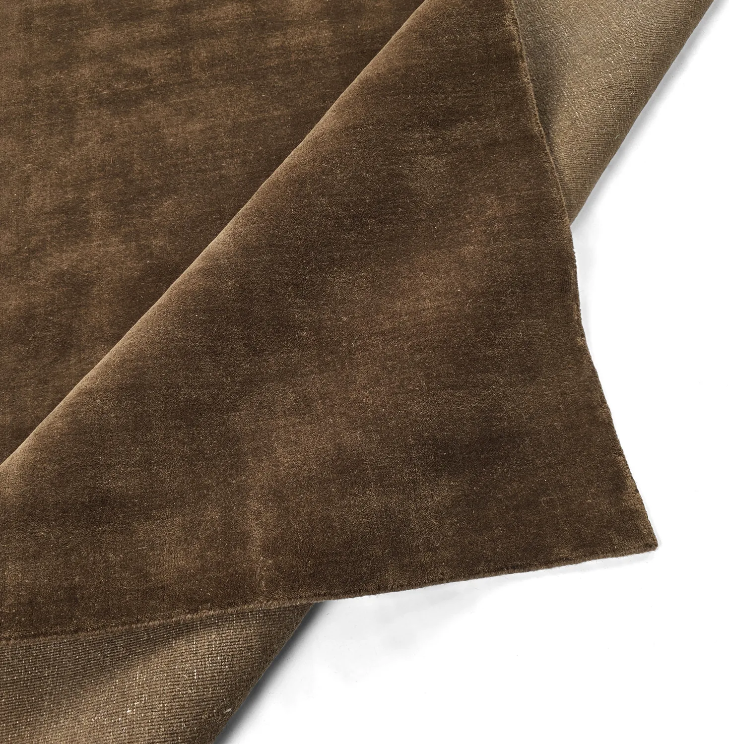 Tapis en laine - Rozel Handloom Wool Premium (marron)