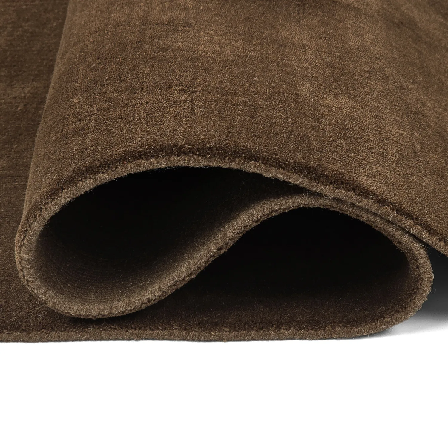 Tapis en laine - Rozel Handloom Wool Premium (marron)