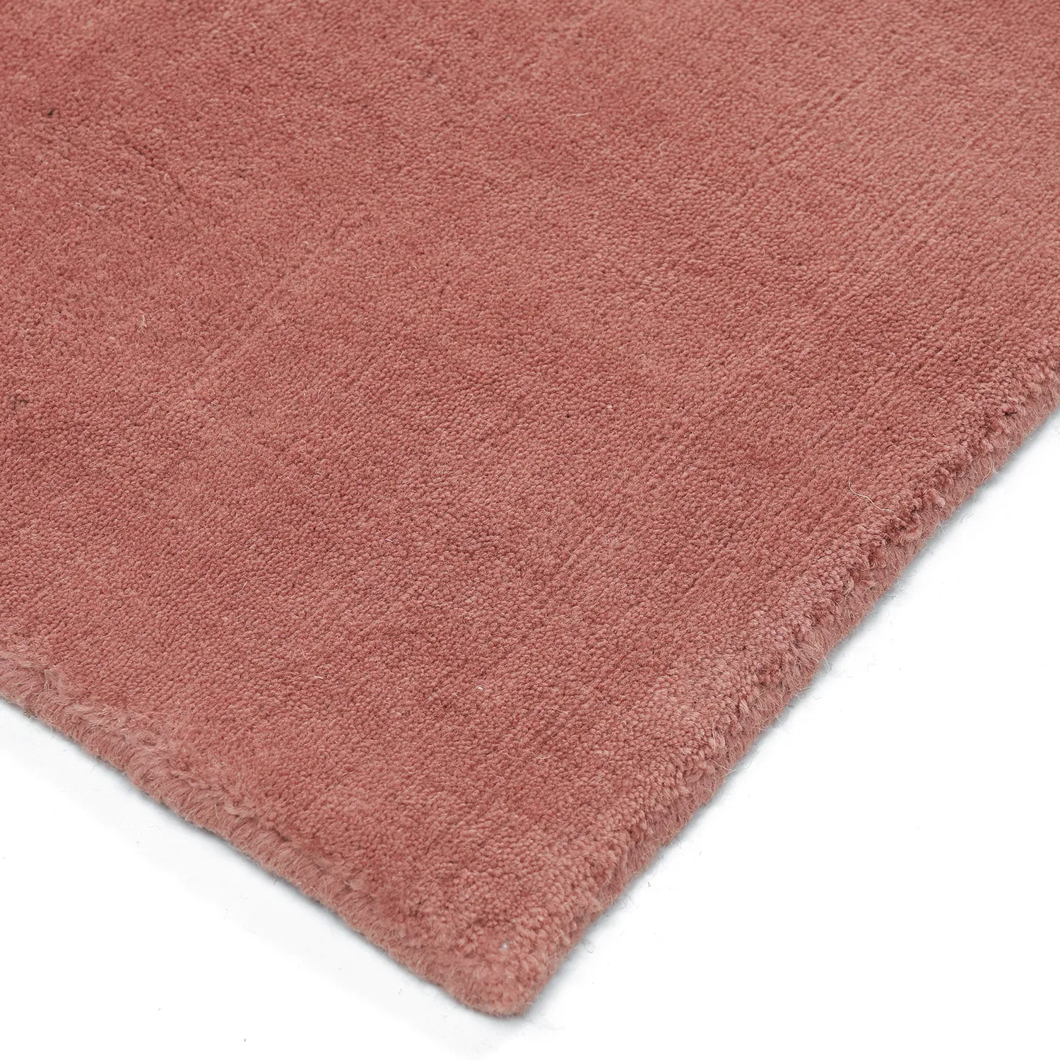 Tapis de laine - Rozel Handloom Wool Premium (rouge poussiéreux)