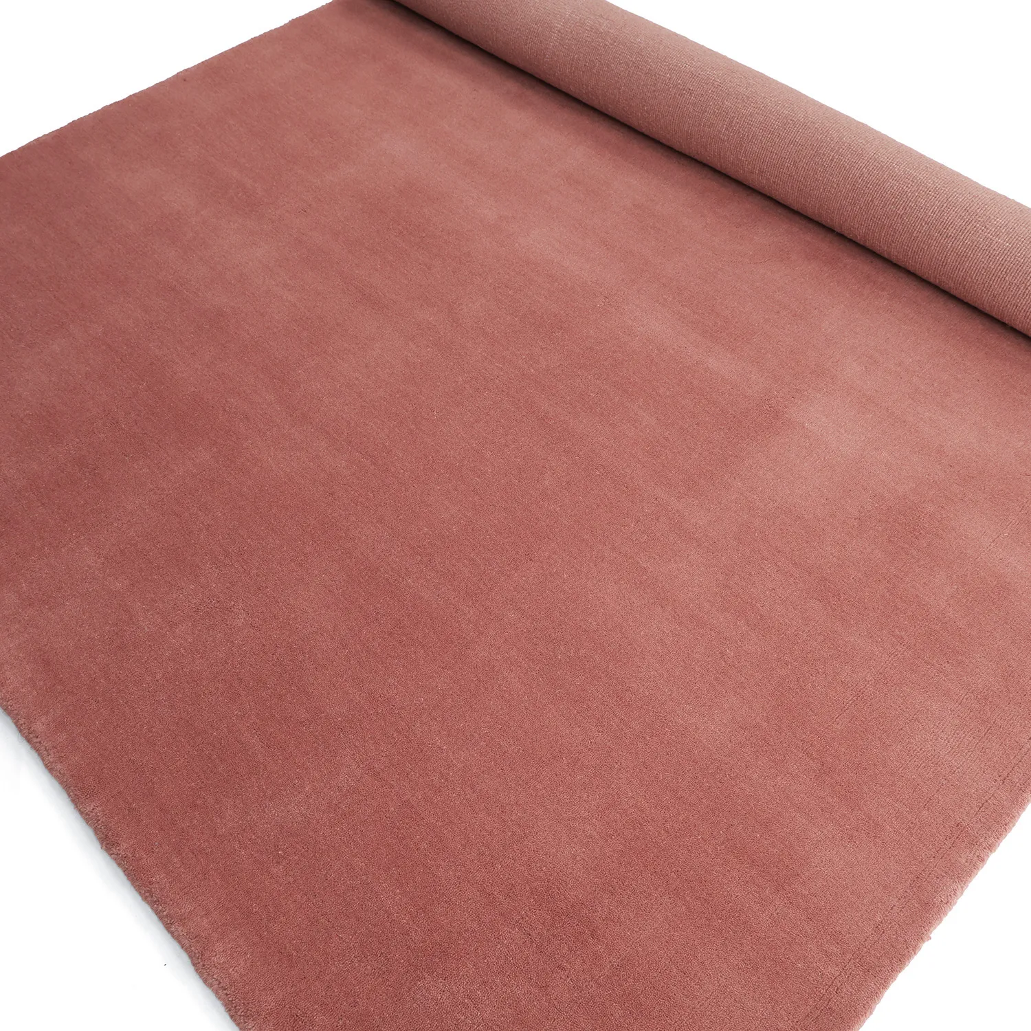 Tapis de laine - Rozel Handloom Wool Premium (rouge poussiéreux)