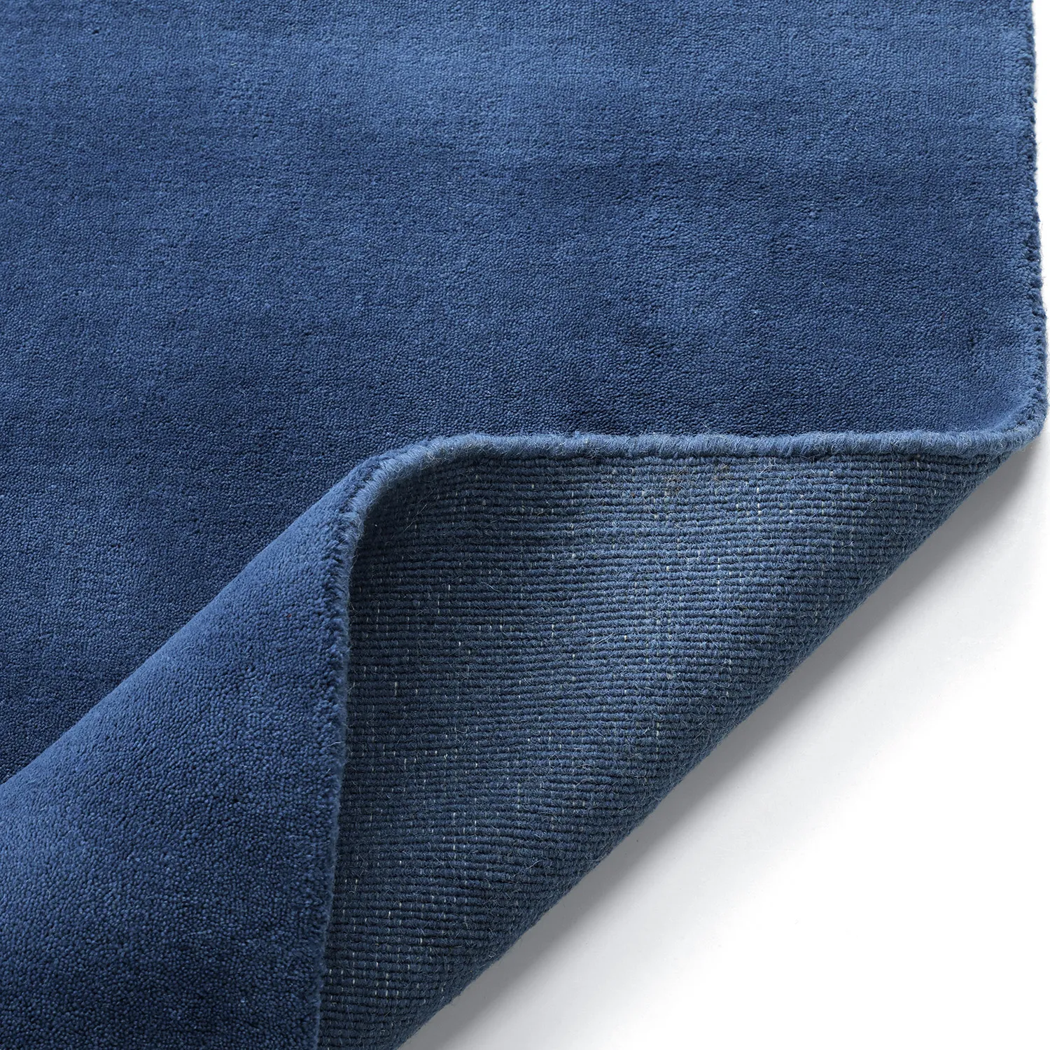 Tapis de laine - Rozel Handloom Wool Premium (bleu marine)