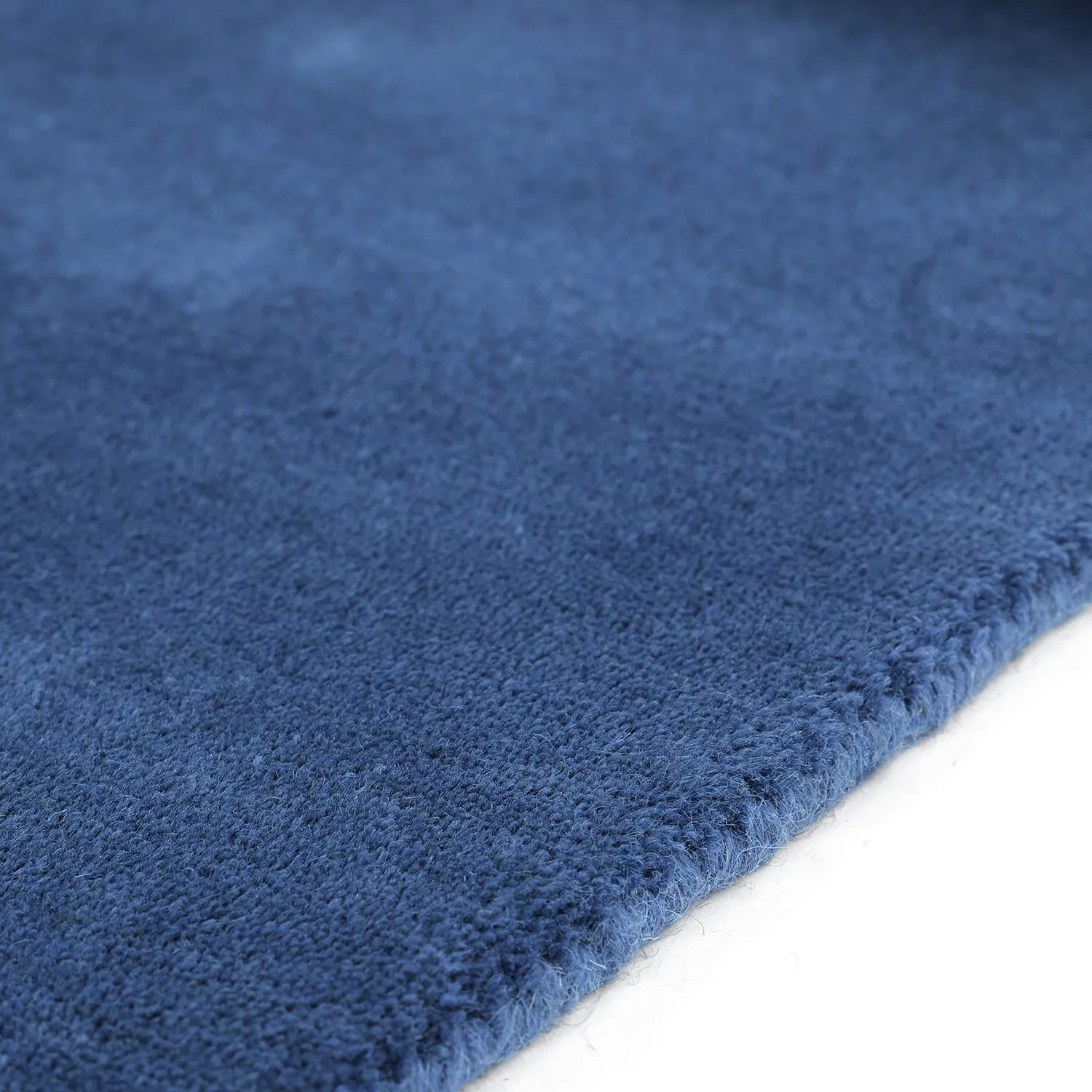 Tapis de laine - Rozel Handloom Wool Premium (bleu marine)