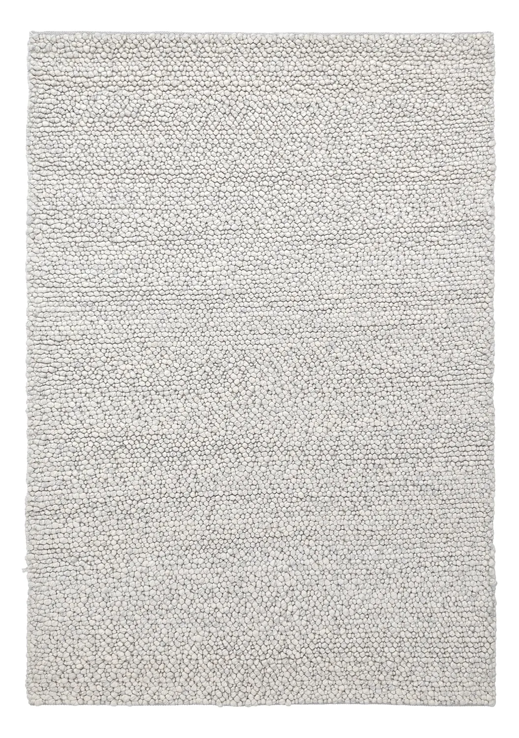 Tapis de laine - Sala Irregular Wool Bubble (gris clair mélangé)