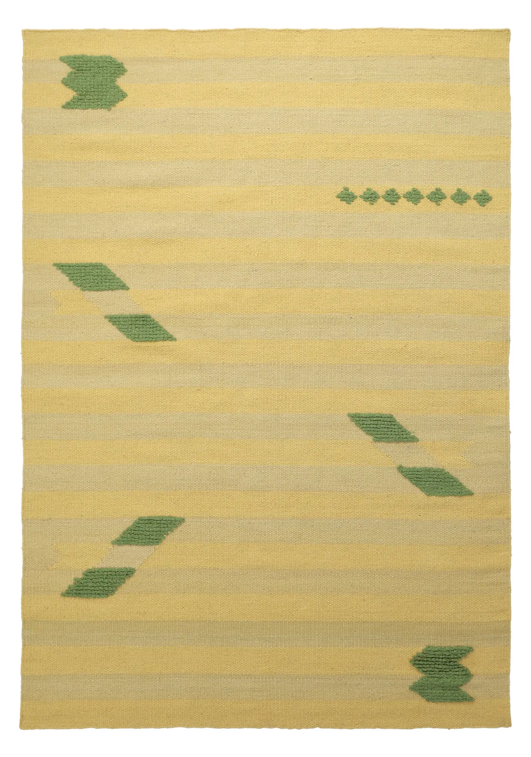 Tapis de laine - Serpa (jaune clair)