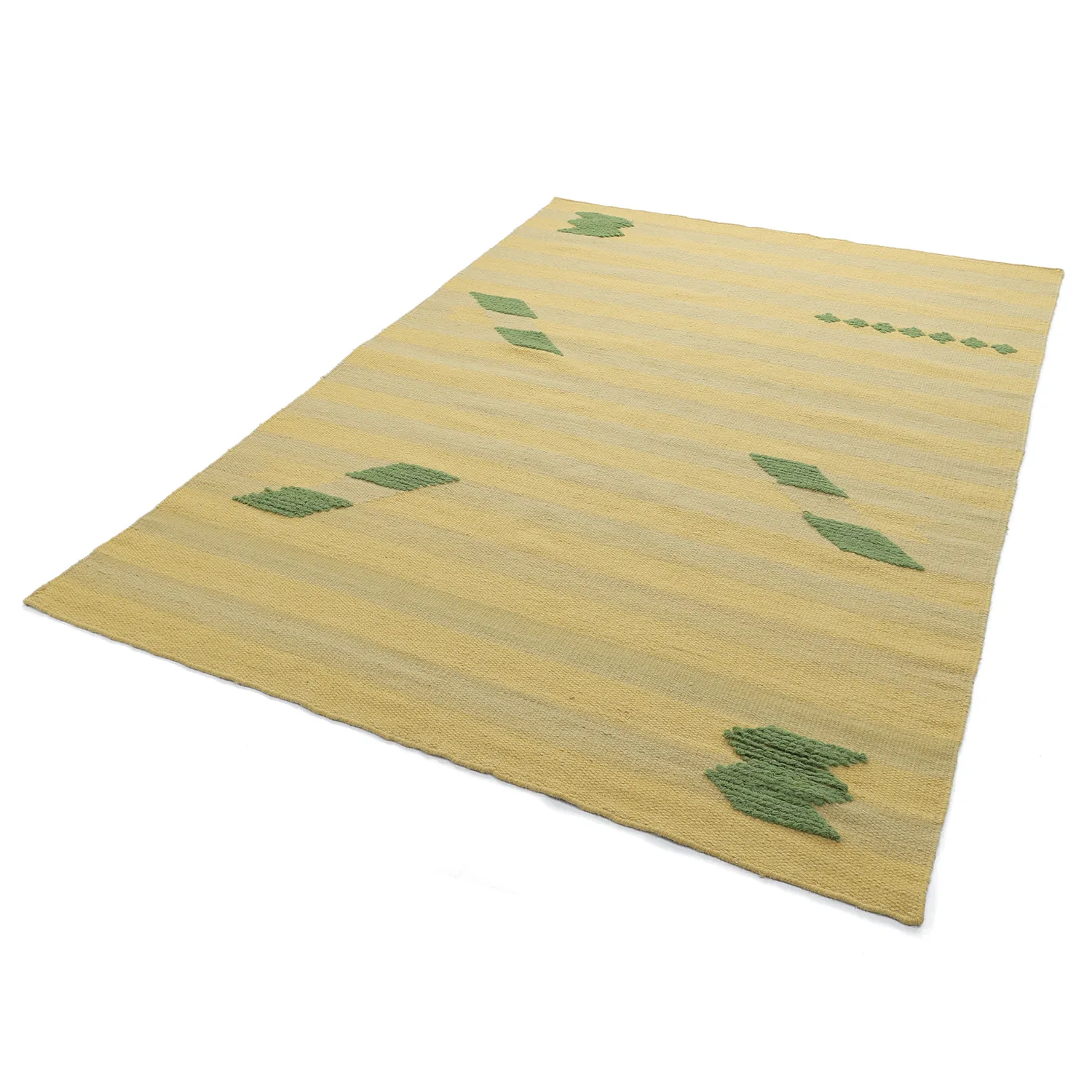 Tapis de laine - Serpa (jaune clair)