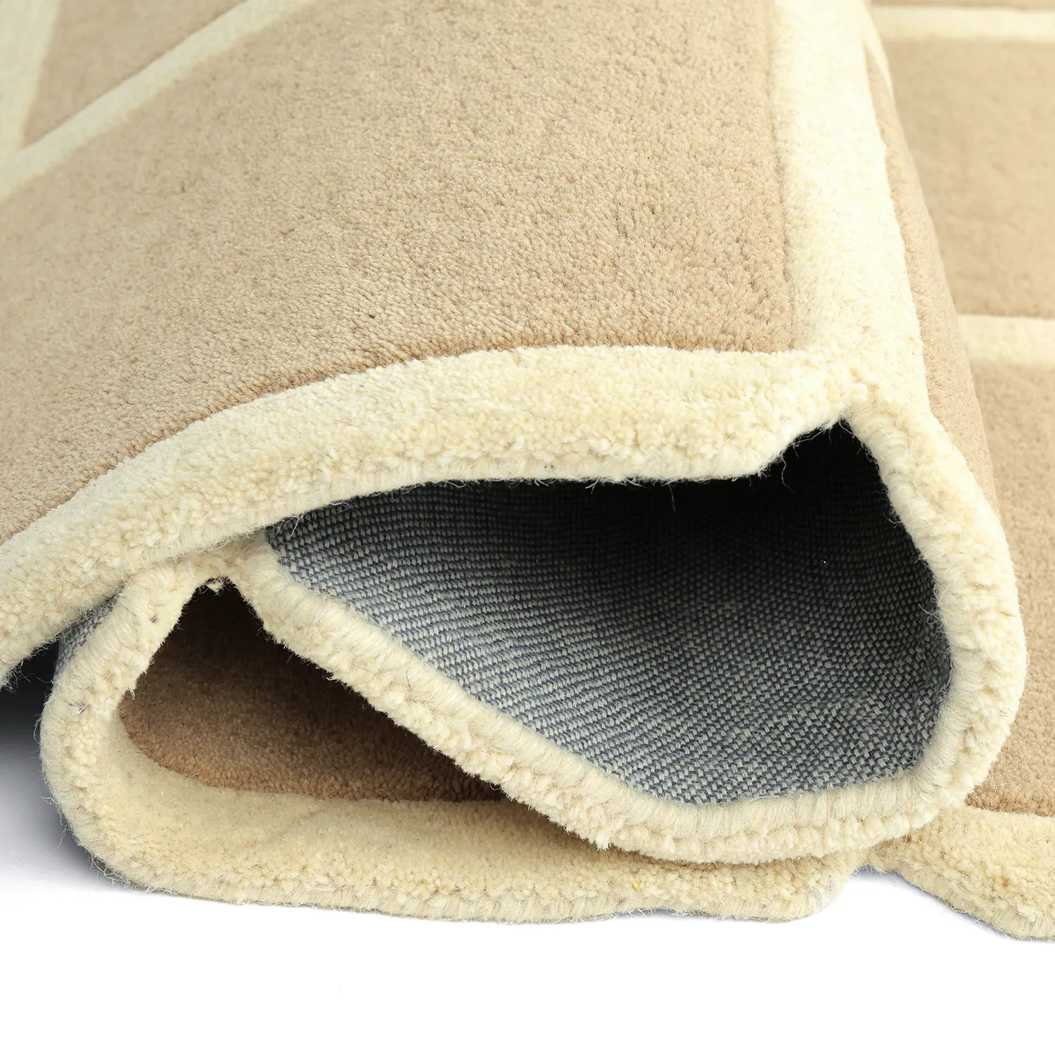 Tapis de laine - Syl Hand Tufted Wool Premium (beige/crème)