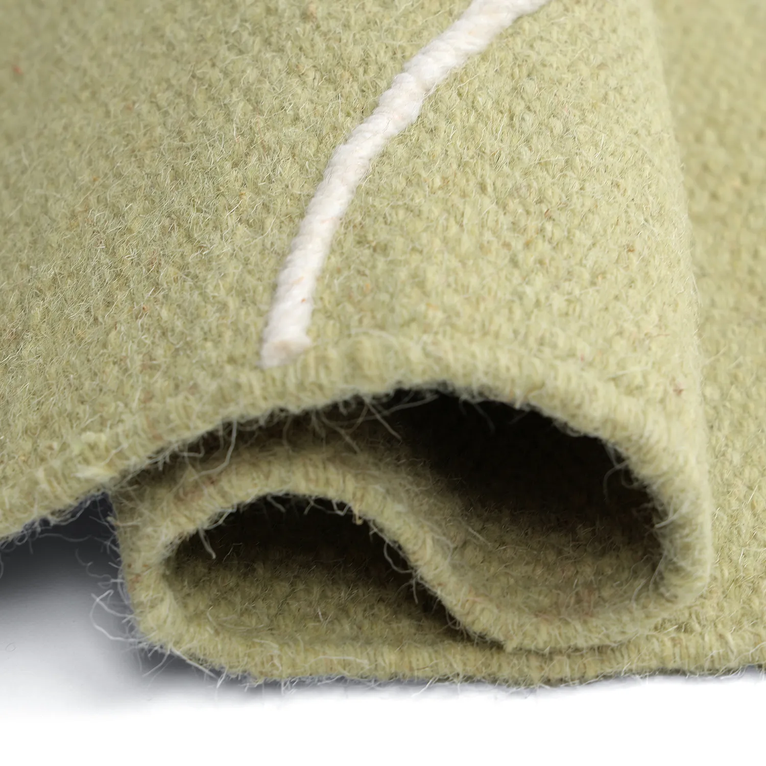 Tapis de laine - Viseu (vert)