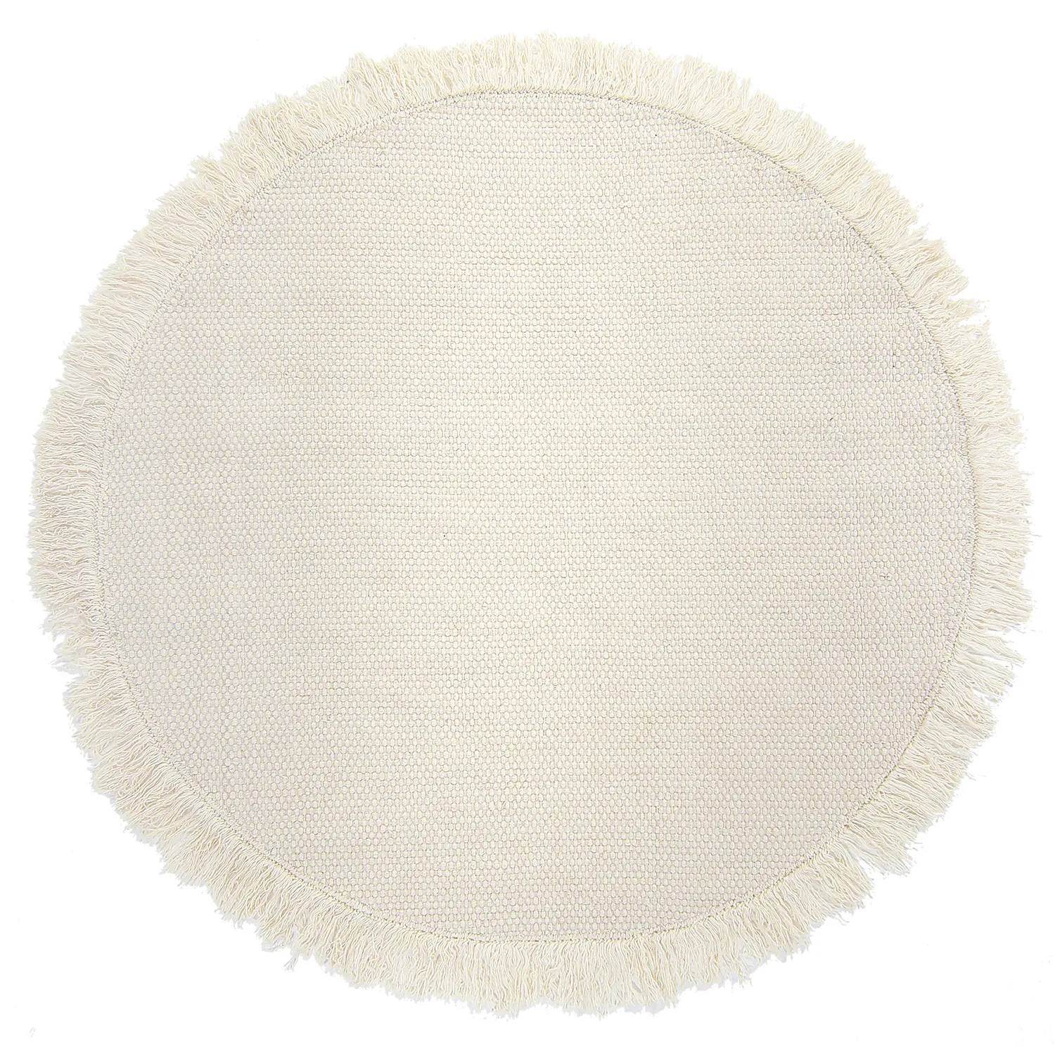 Tapis rond - Pike (crème)