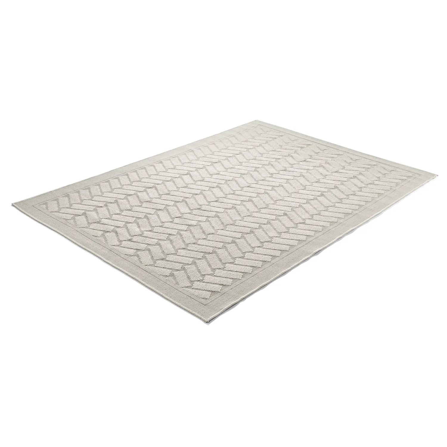 Tapis d’intérieur et d’extérieur - Aria (blanc cassé)