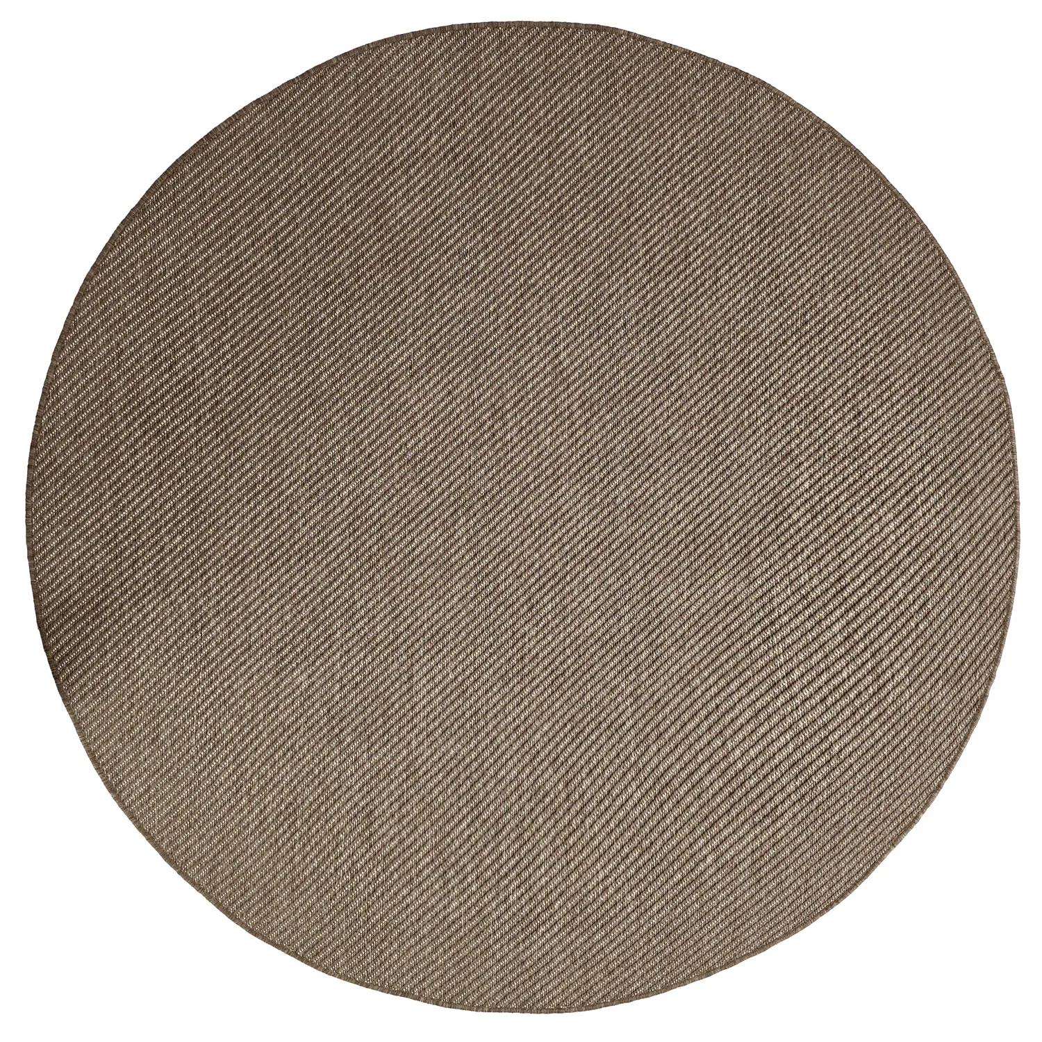 Tapis rond - Intérieur/Extérieur Bennett (beige)