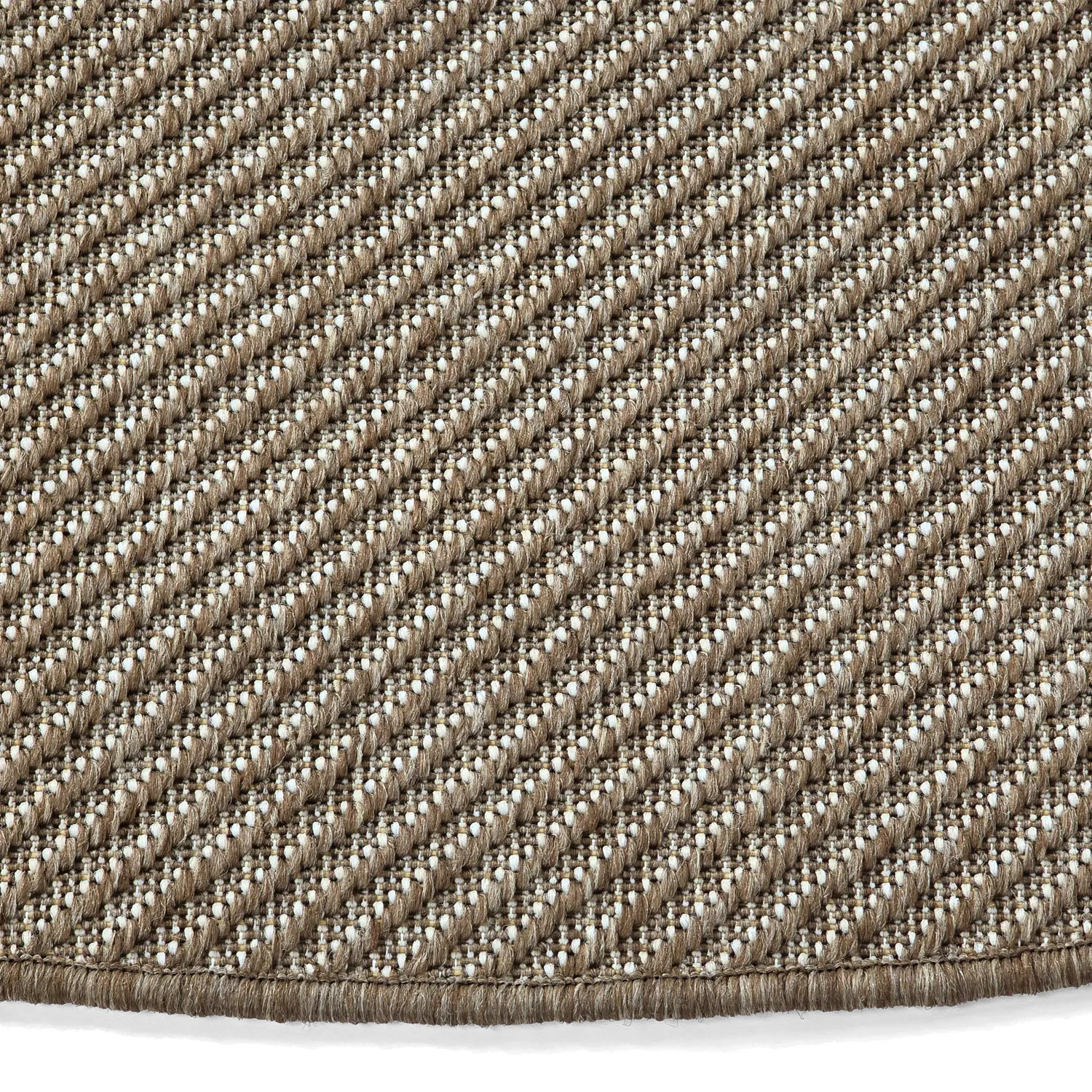 Tapis rond - Intérieur/Extérieur Bennett (beige)