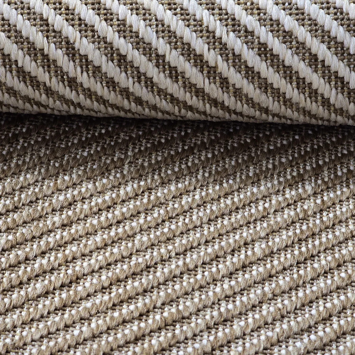 Tapis rond - Intérieur/Extérieur Bennett (beige)