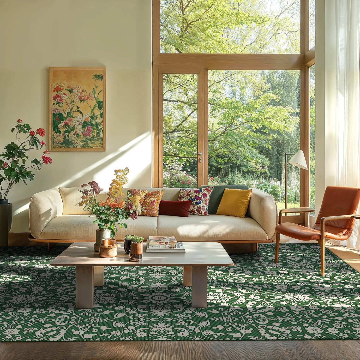 Tapis Intérieurs/Extérieurs - Brussels Ocean (vert)