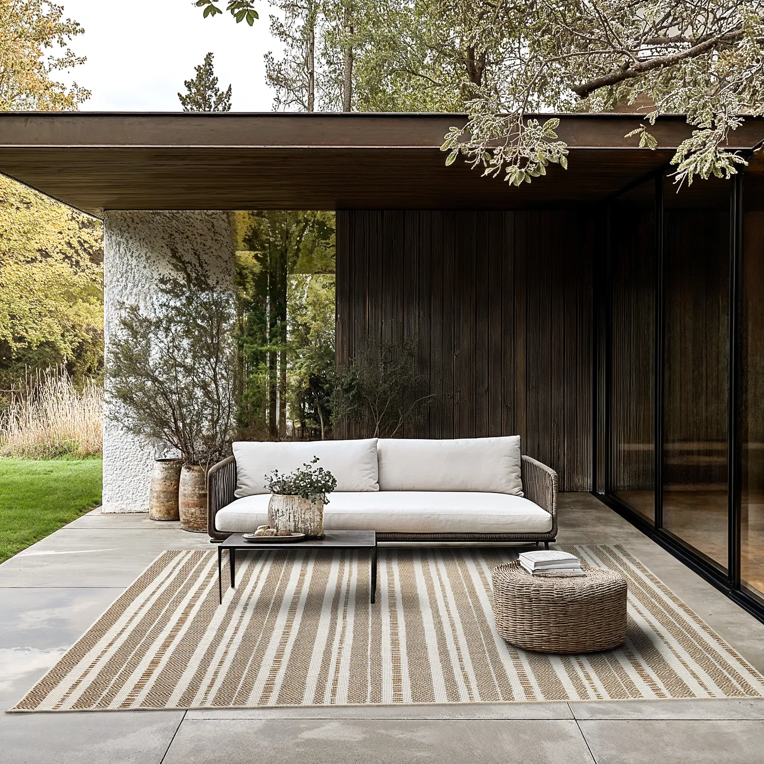 Tapis d’intérieur et d’extérieur - Ethan (jute)