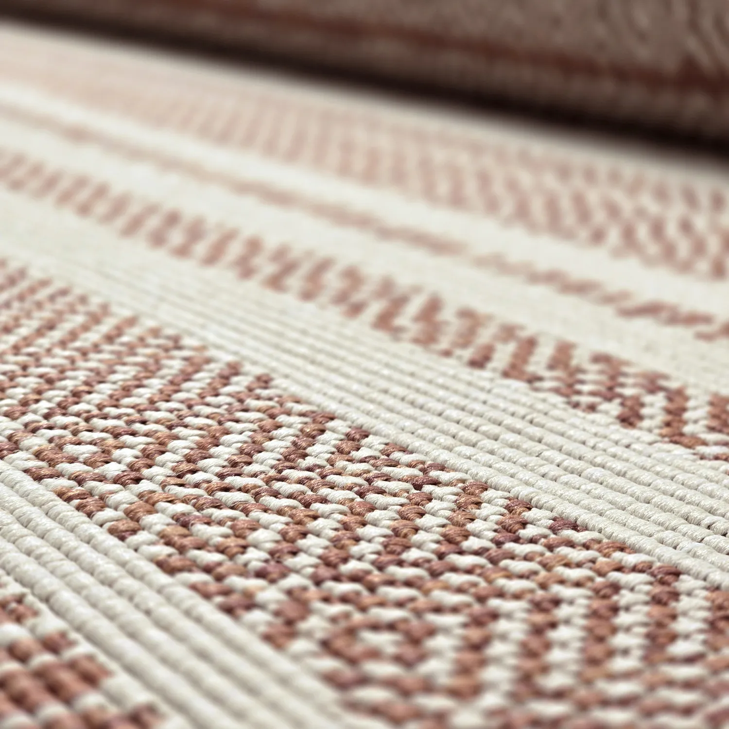 Tapis d’intérieur et d’extérieur - Ethan (orange)
