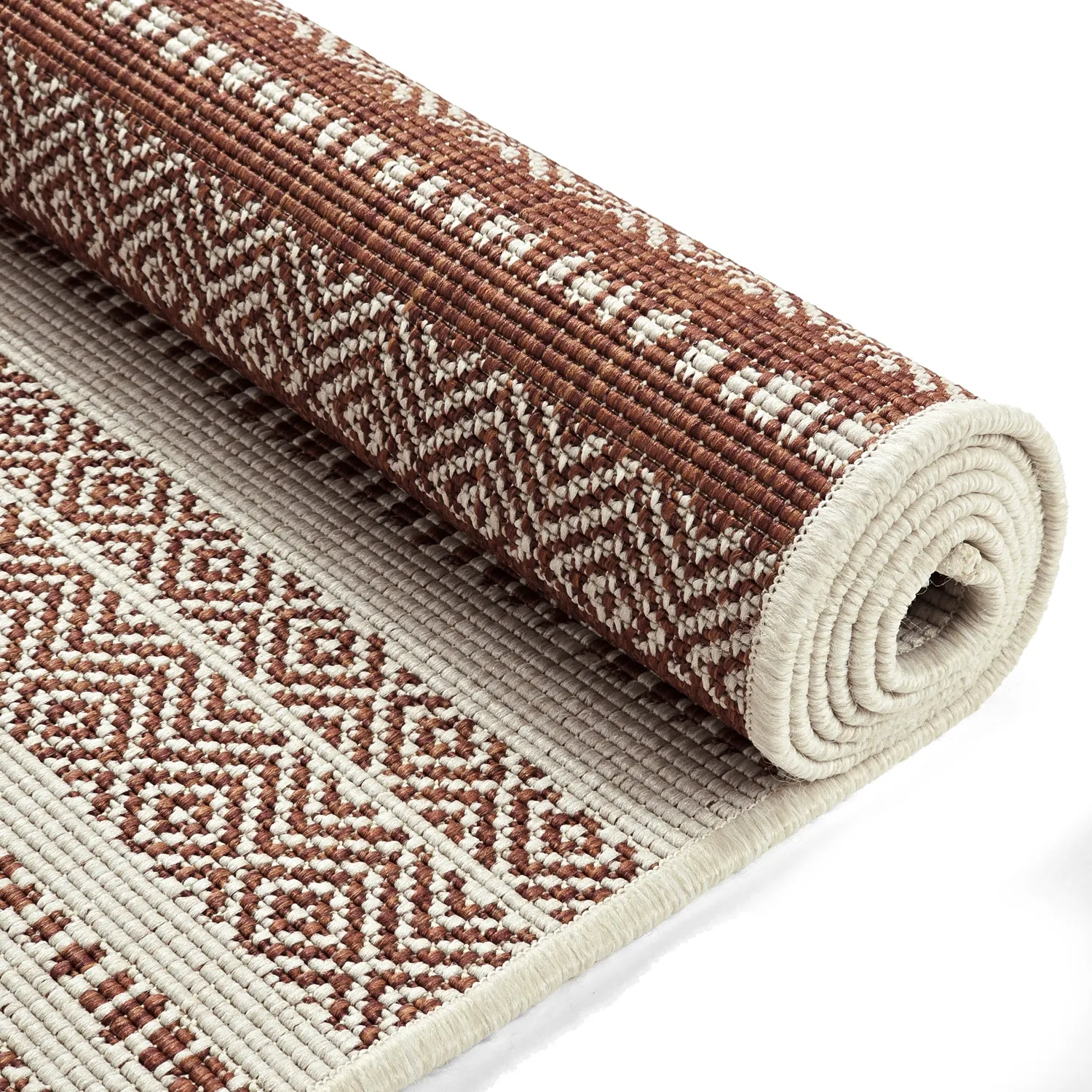 Tapis d’intérieur et d’extérieur - Ethan (orange)
