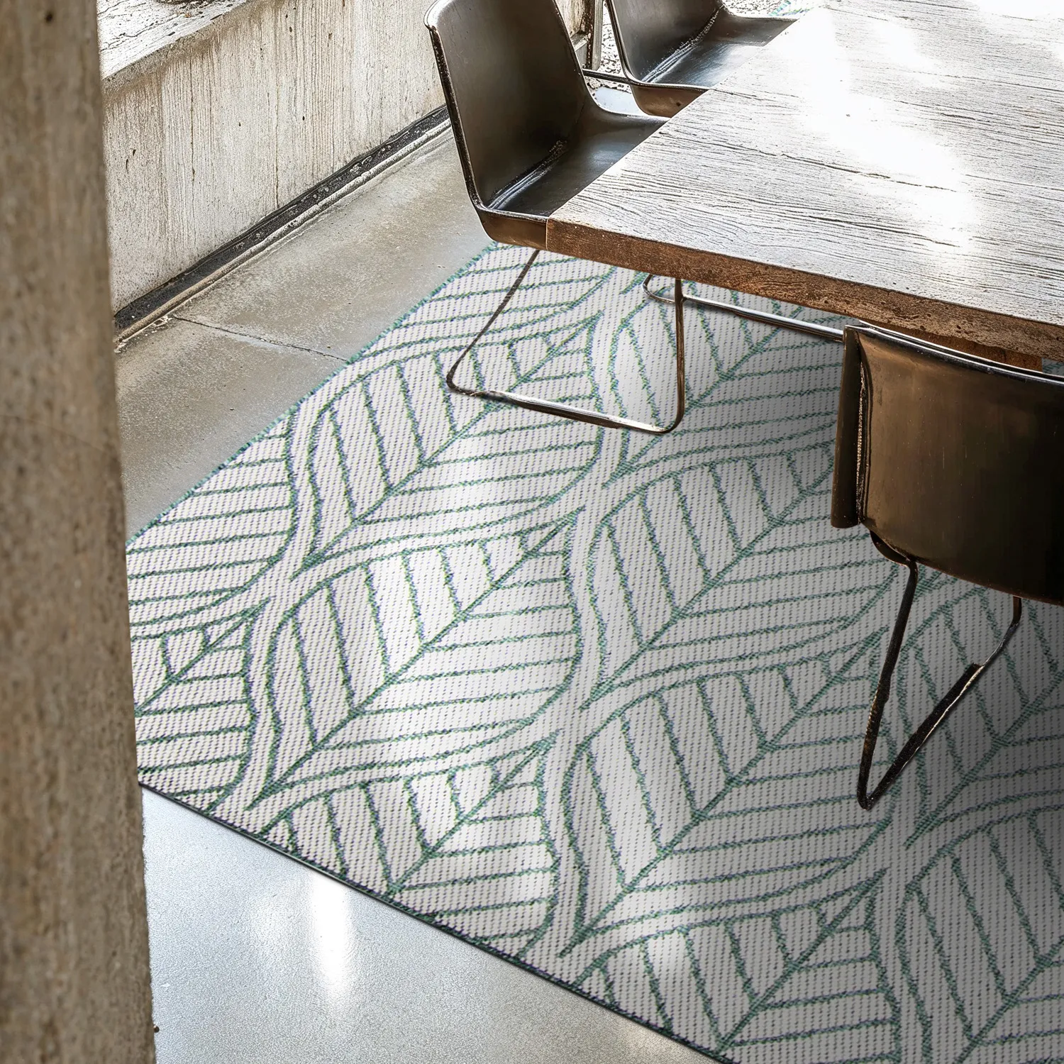 Tapis d’intérieur et d’extérieur - Harvey (vert)