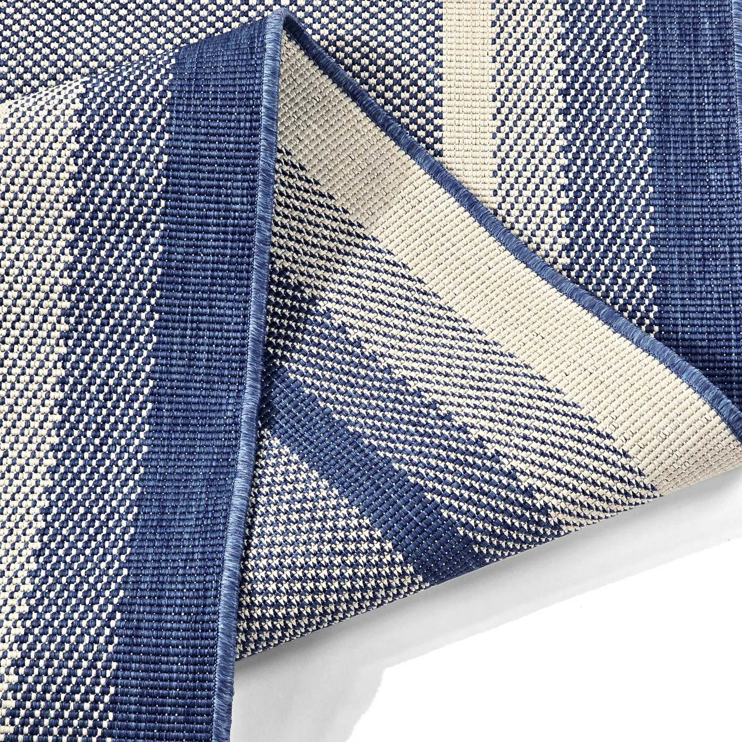 Tapis d’intérieur et d’extérieur - Mason (bleu)