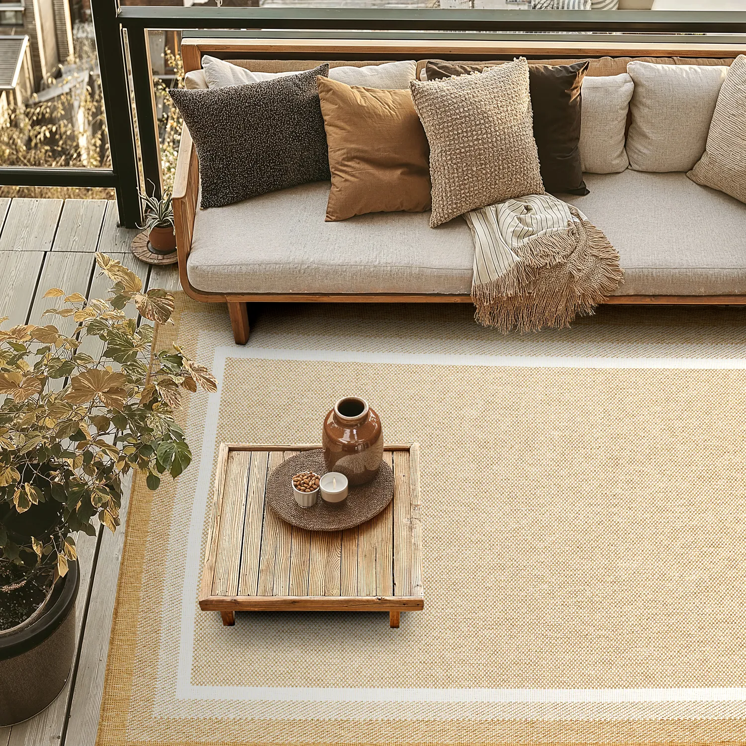 Tapis d’intérieur et d d’extérieur - Mason (jute)